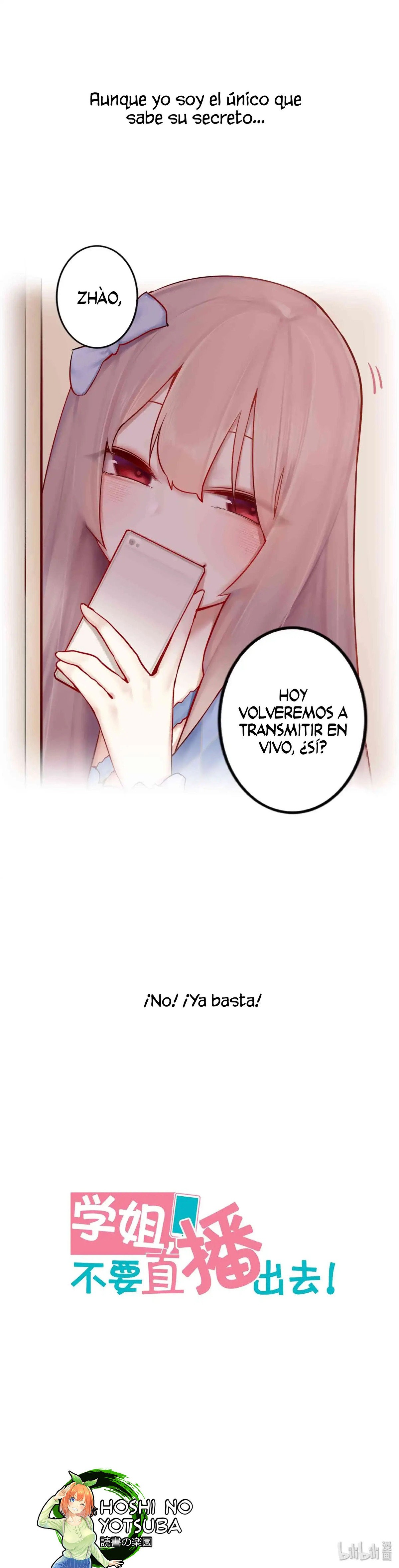 ¡Señorita, no lo transmita en vivo! — Capítulo 0 — 9