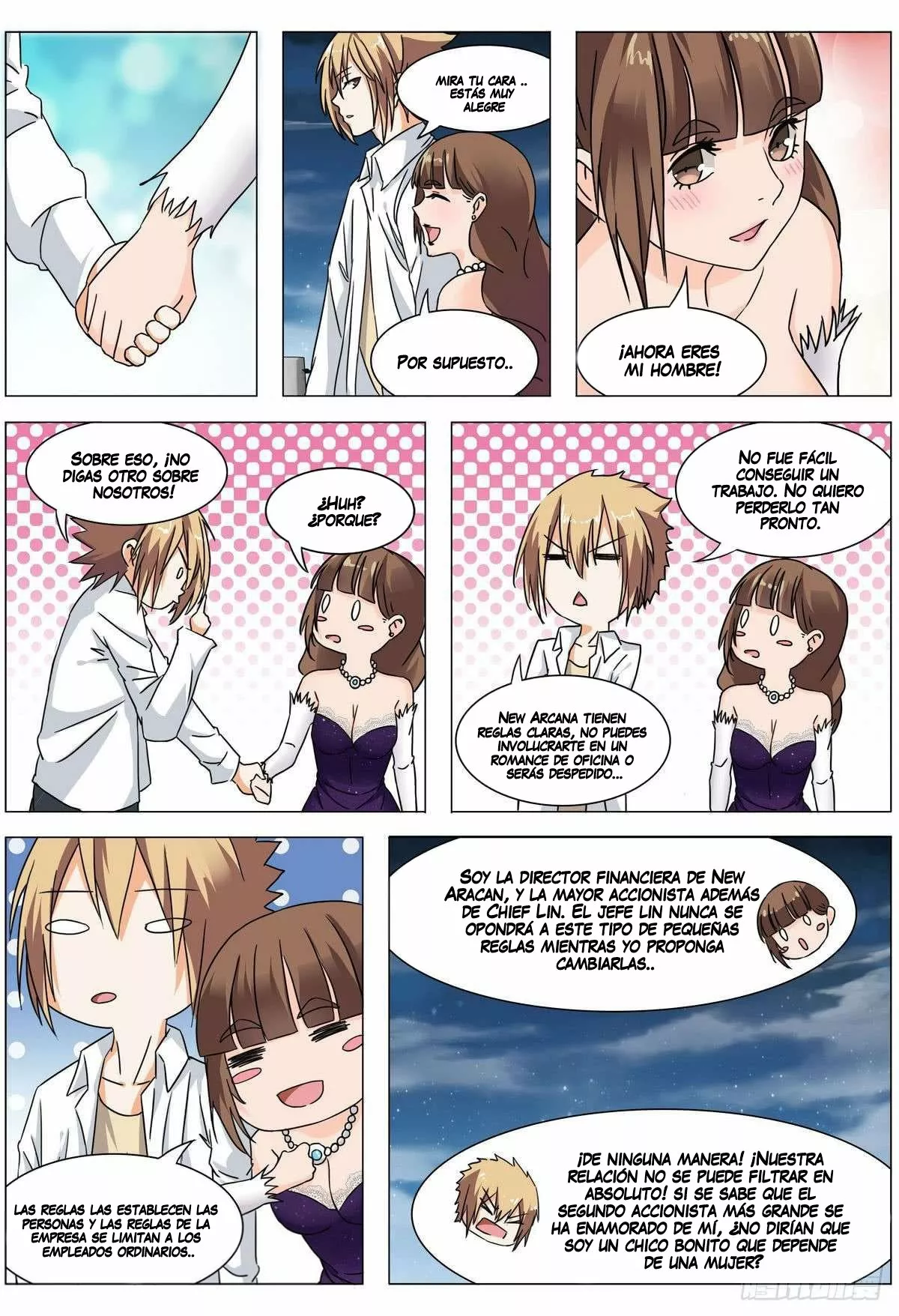 El Guardaespaldas de la Diosa — Capítulo 15 — 16
