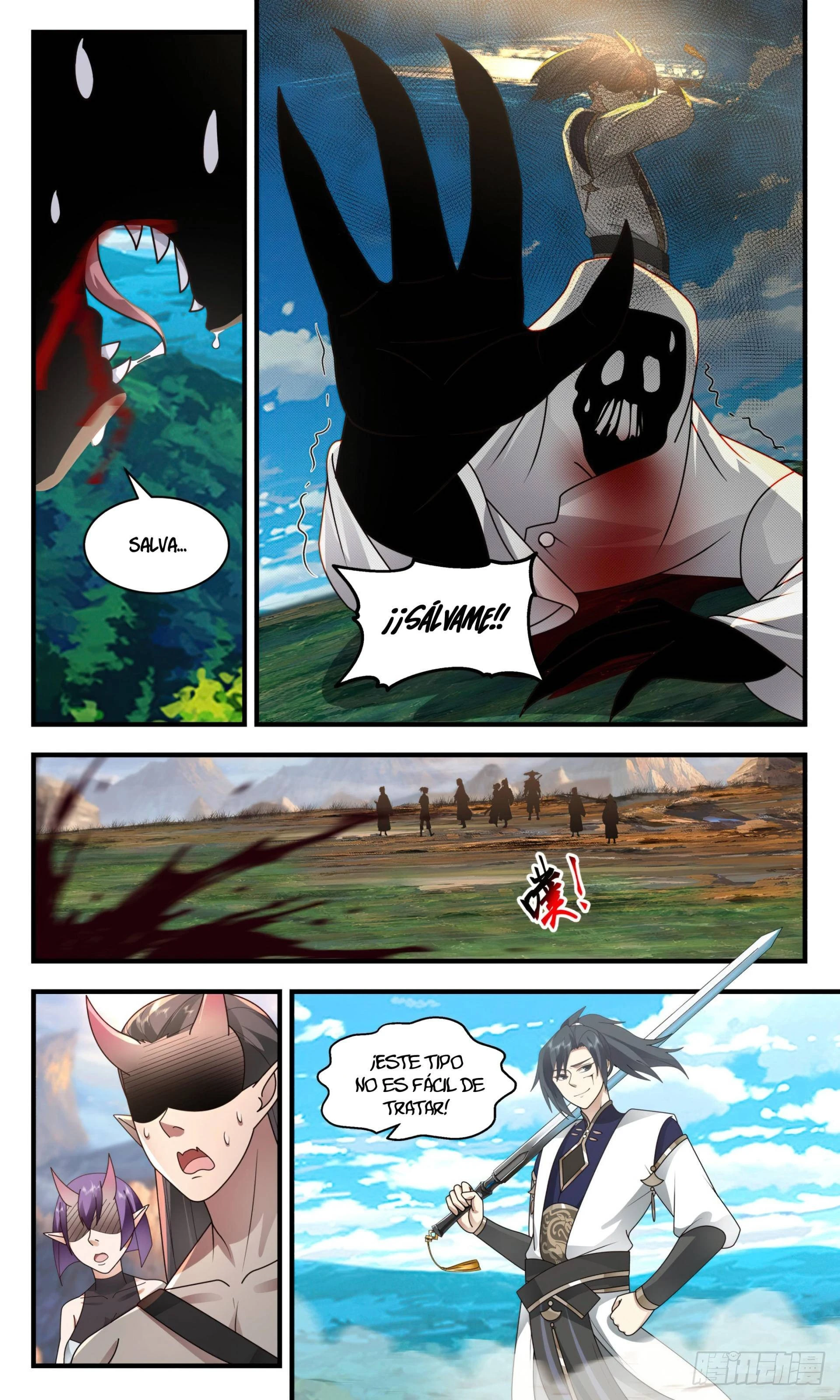 La Cumbre del Arte Marcial — Capítulo 2373 — 3