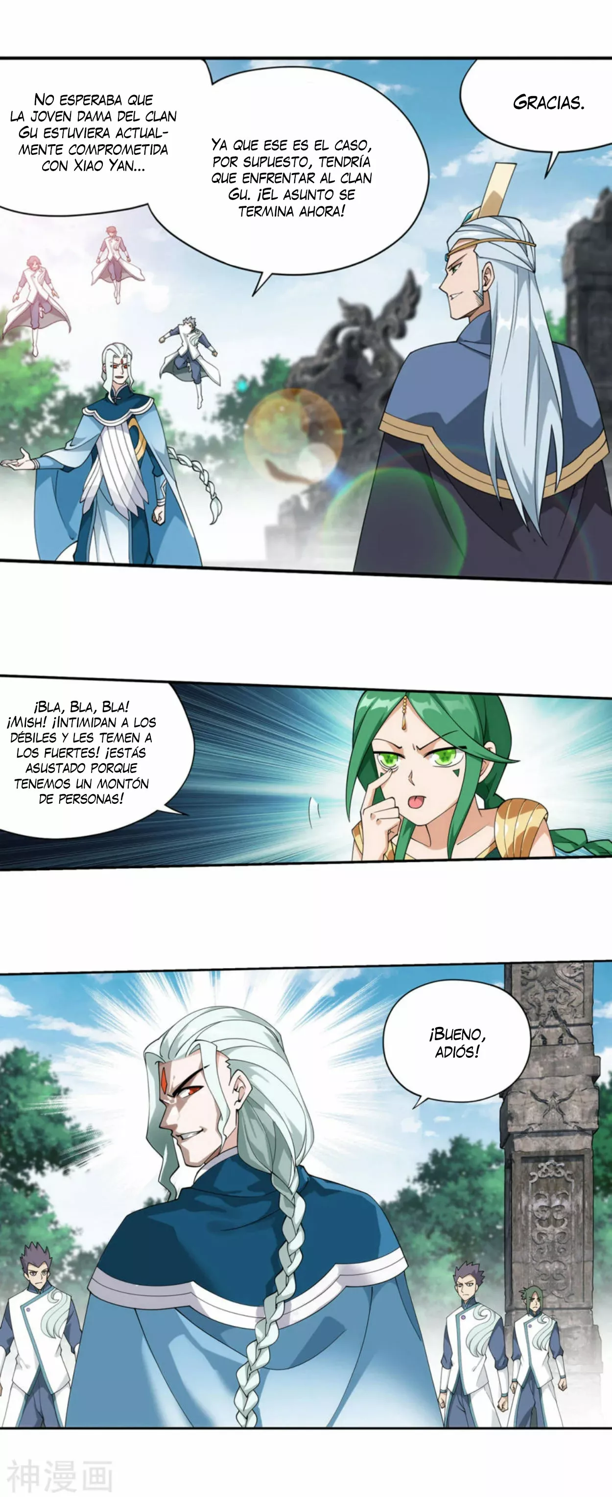 Rompiendo los Cielos en Combate — Capítulo 369 — 9