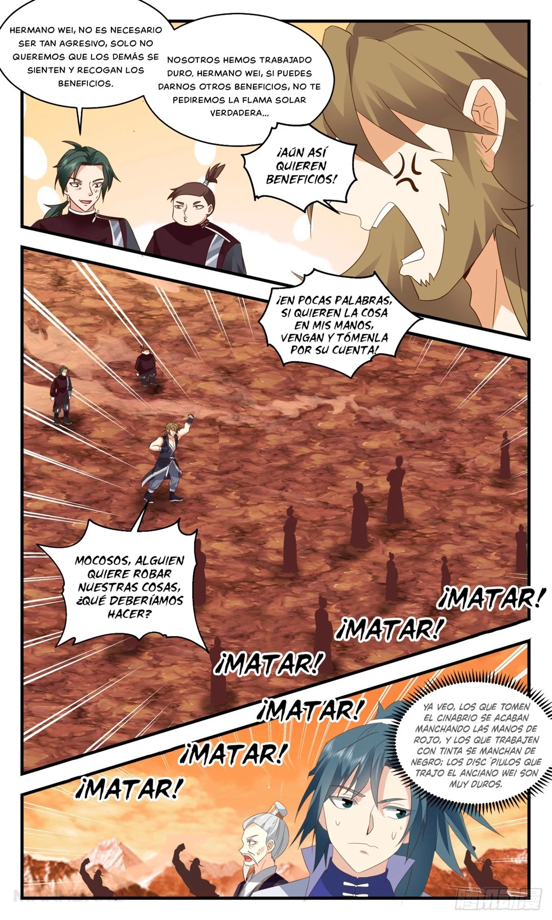 La Cumbre del Arte Marcial — Capítulo 2605 — 8