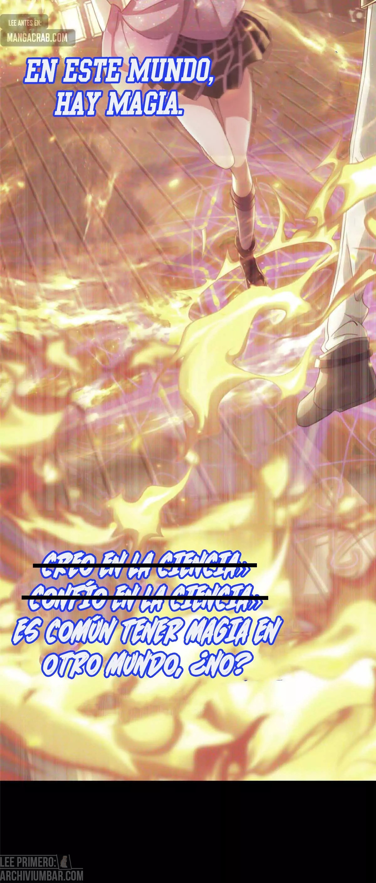 Mi Senpai Sabe Usar Magia — Capítulo 0.5 — 8