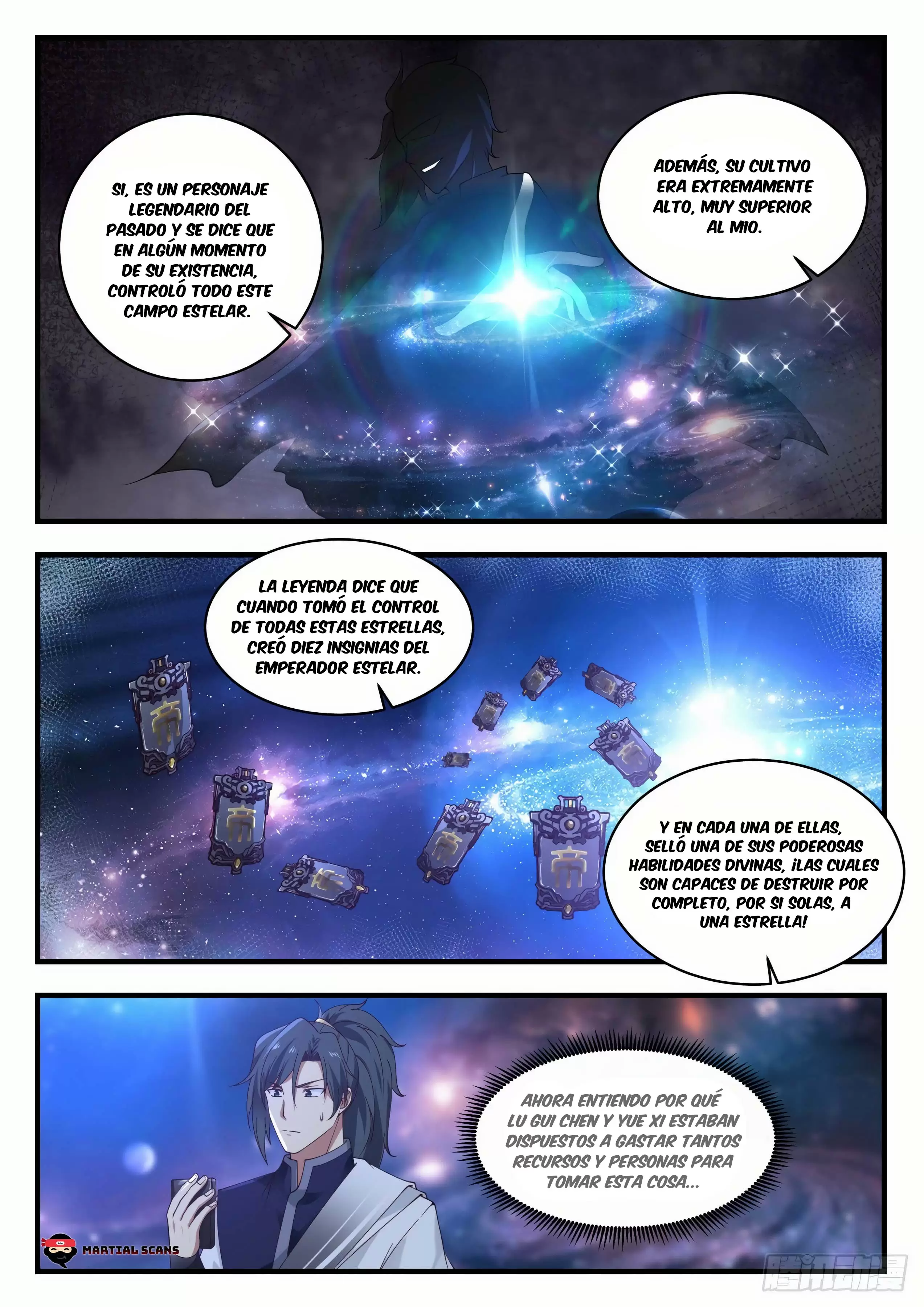 La Cumbre del Arte Marcial — Capítulo 900  — Saliendo del Abismo Caótico — 3