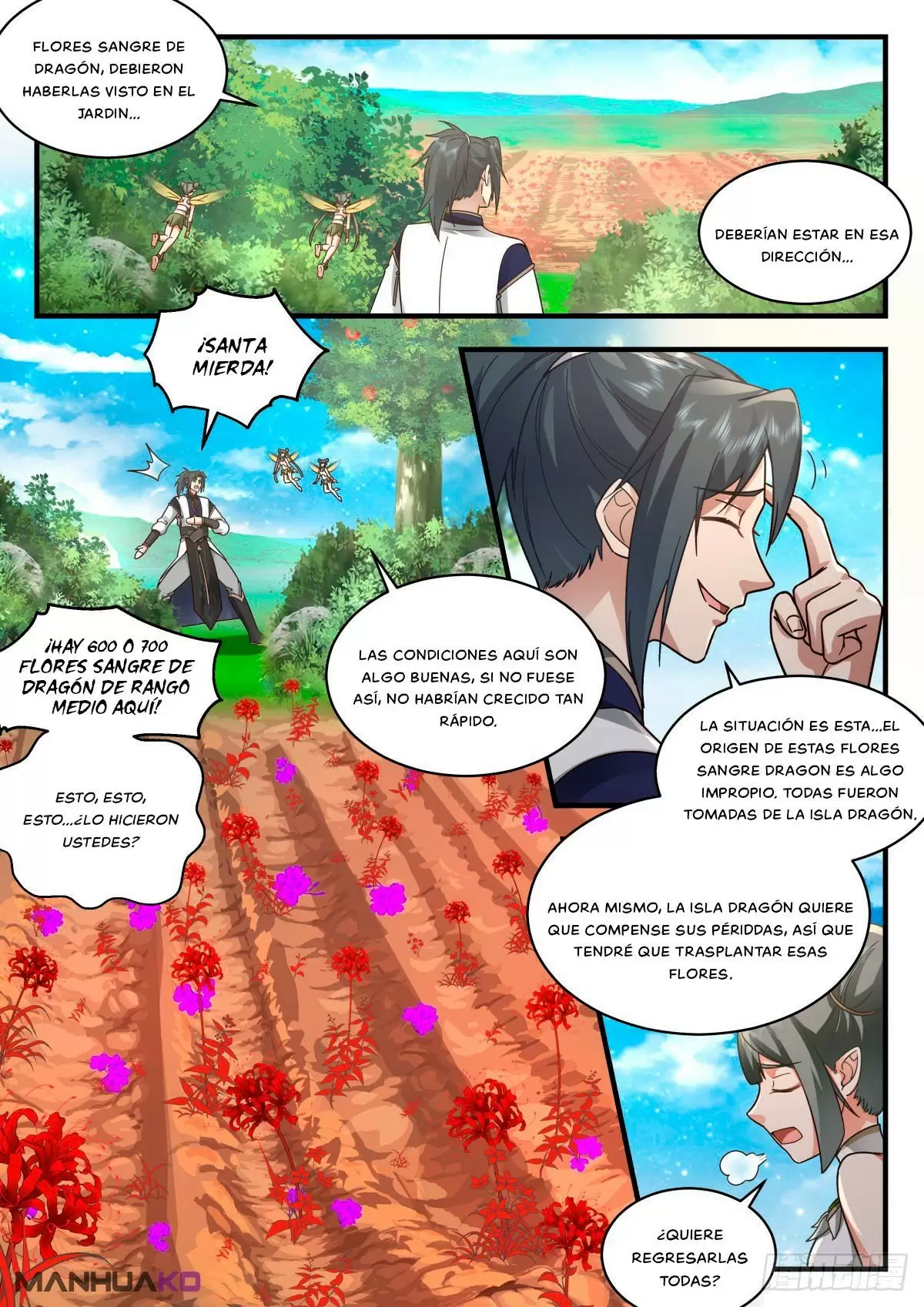 La Cumbre del Arte Marcial — Capítulo 2301 — 5