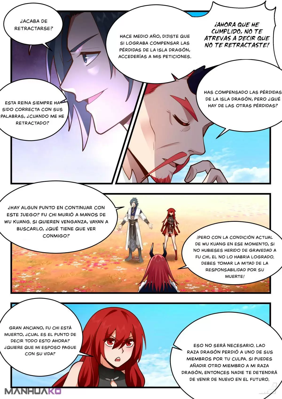 La Cumbre del Arte Marcial — Capítulo 2301 — 12