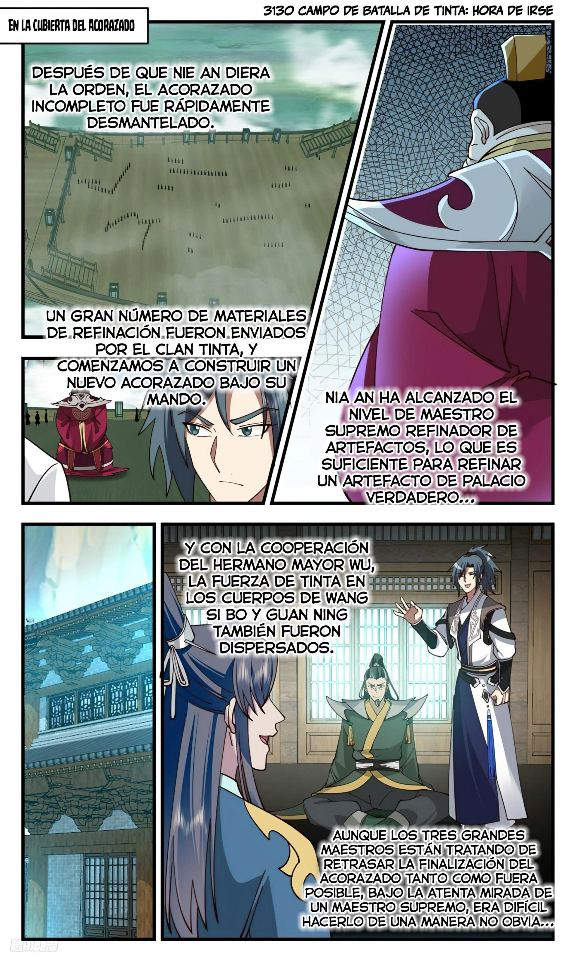 La Cumbre del Arte Marcial — Capítulo 3130 — 2