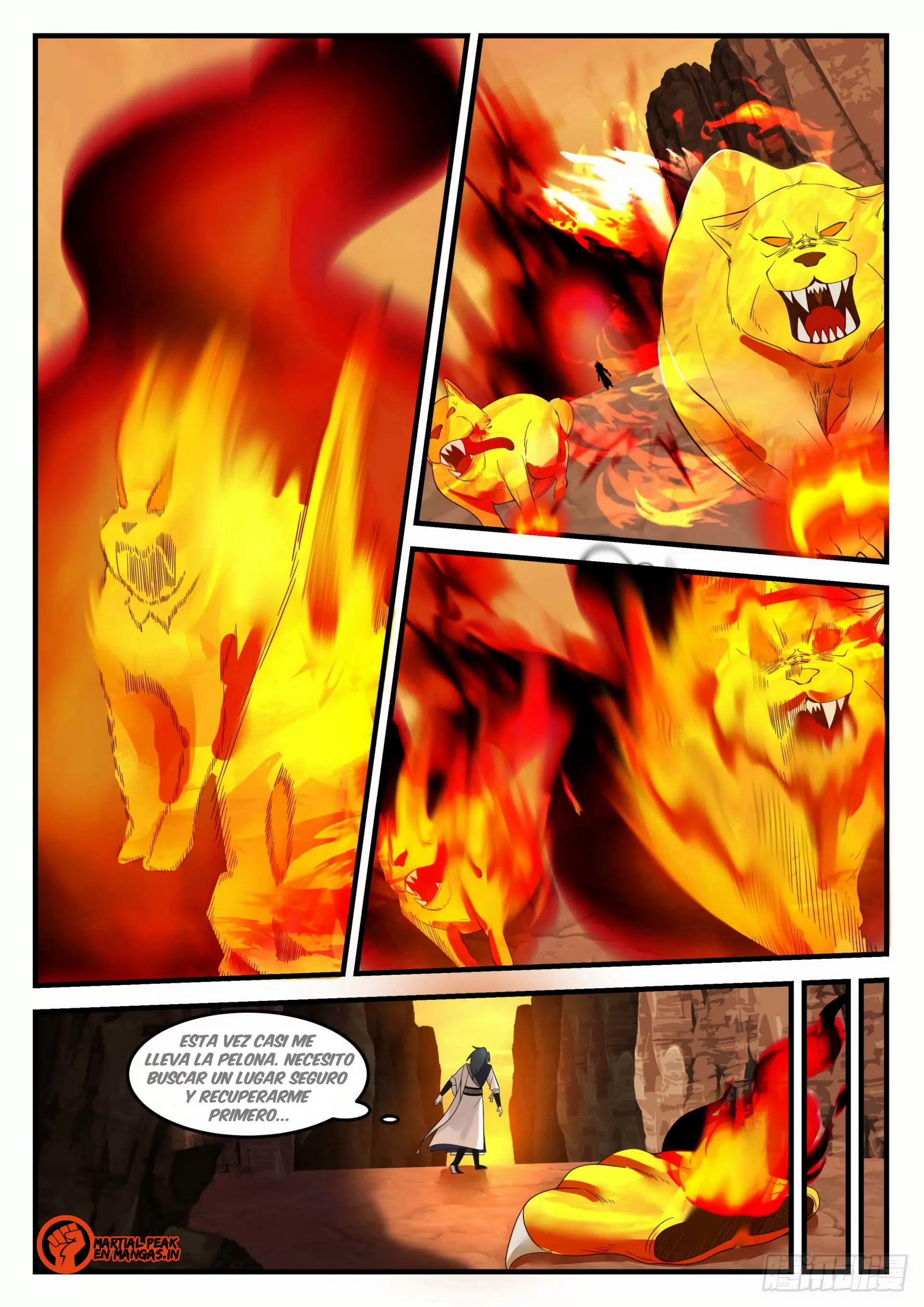 La Cumbre del Arte Marcial — Capítulo 1105 — 12