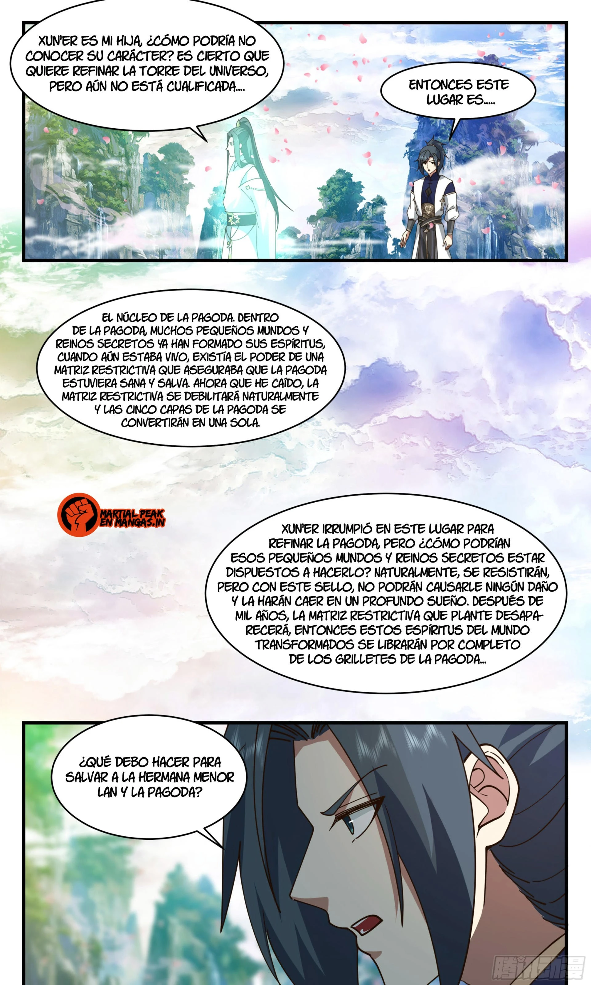 La Cumbre del Arte Marcial — Capítulo 2477 — 9
