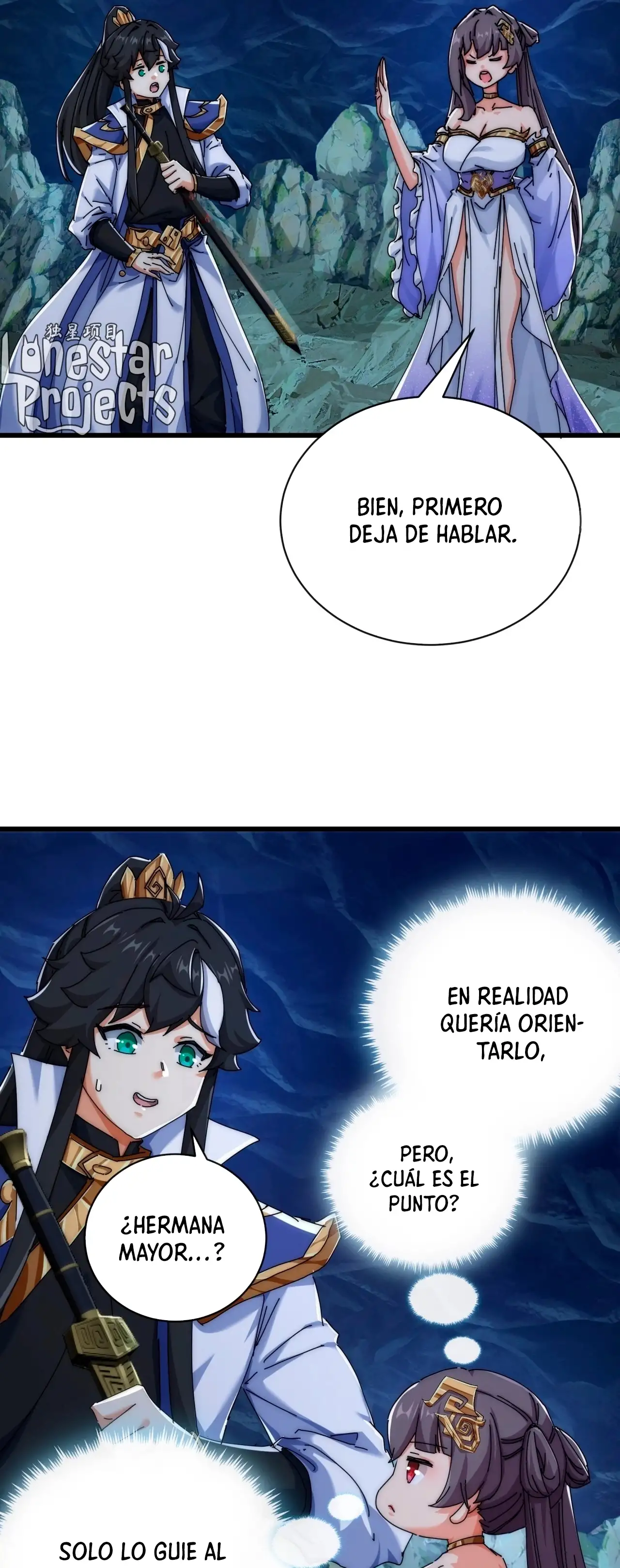 ¡Por favor mata al demonio! ¡Joven maestro! —  Capítulo 73 — 30
