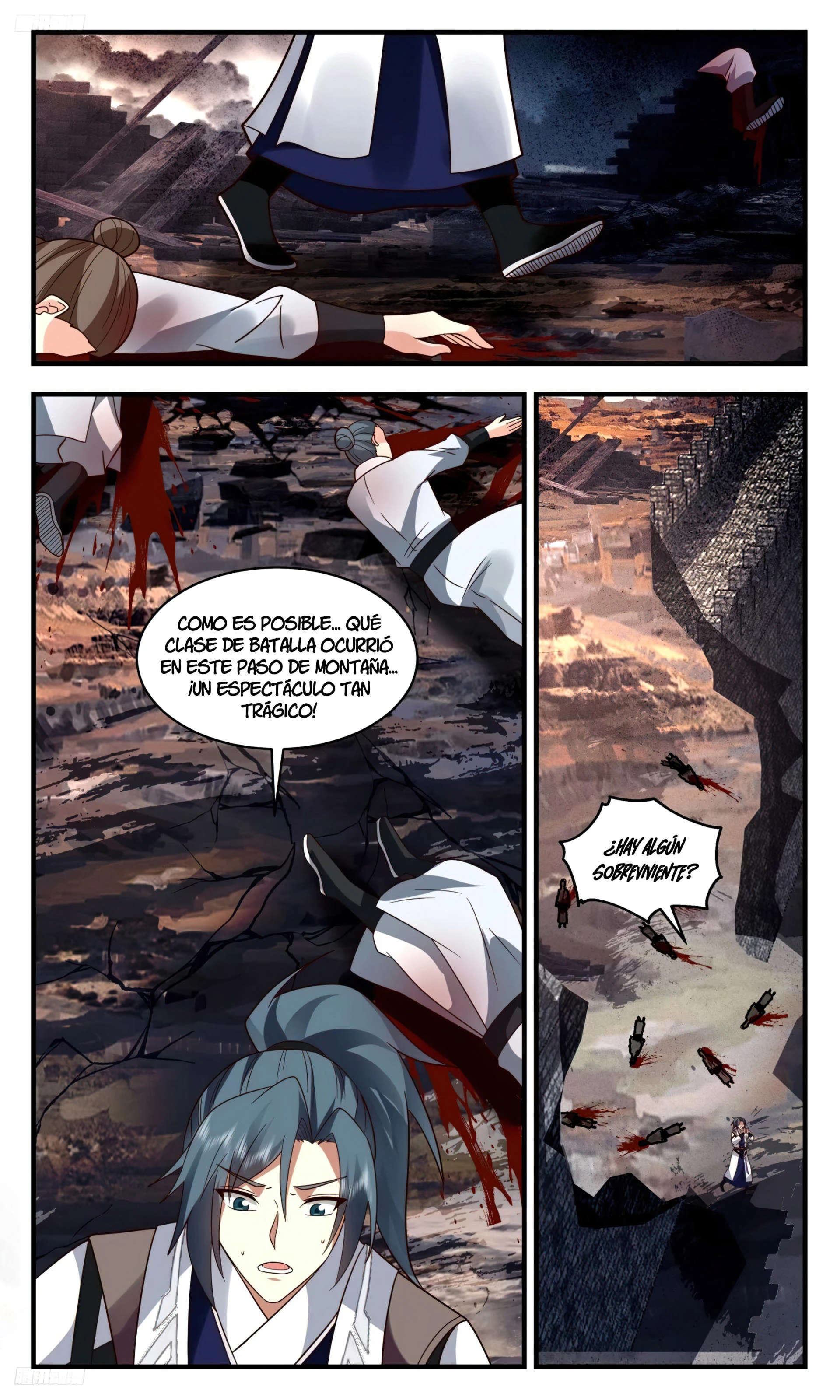 La Cumbre del Arte Marcial — Capítulo 3292 — 4