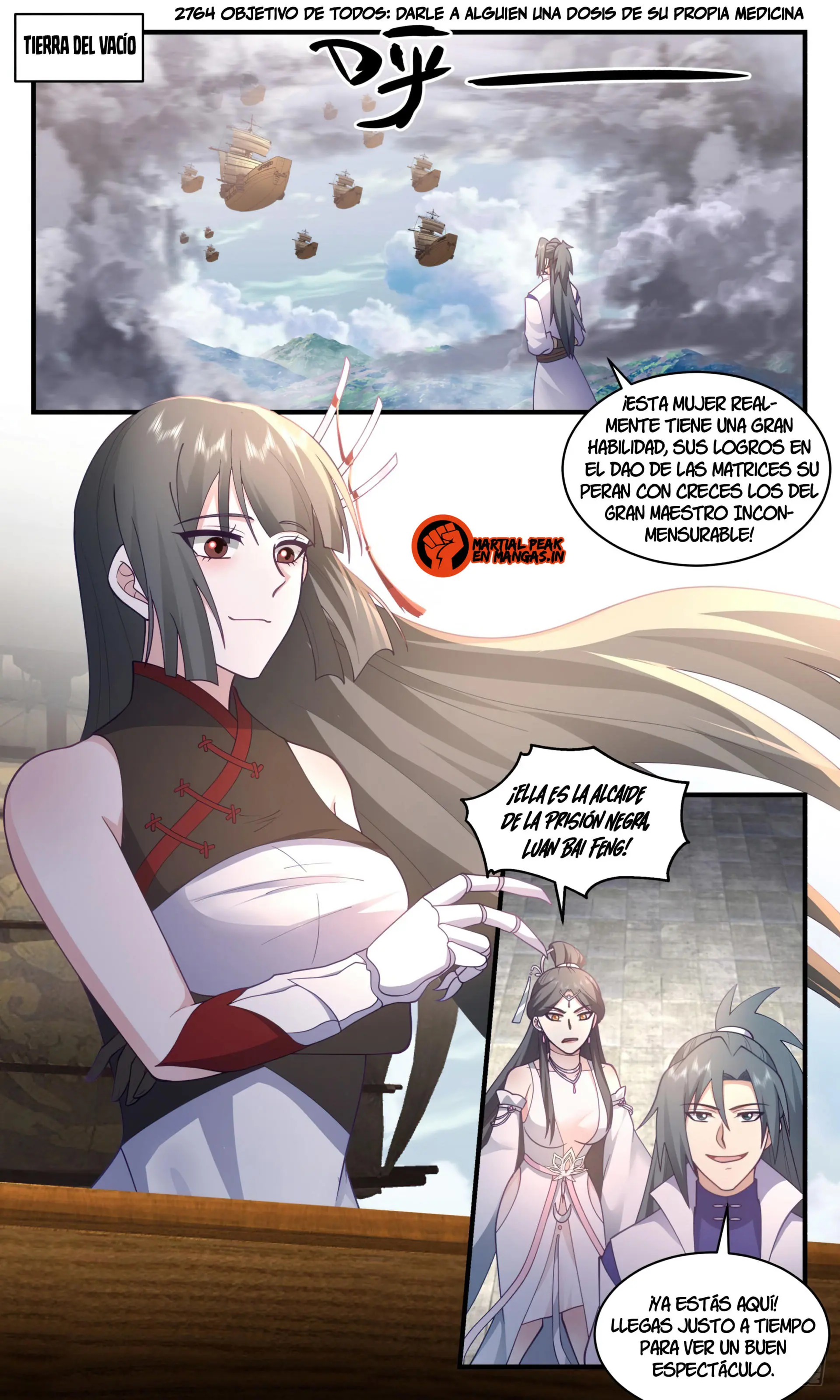La Cumbre del Arte Marcial — Capítulo 2764 — 2