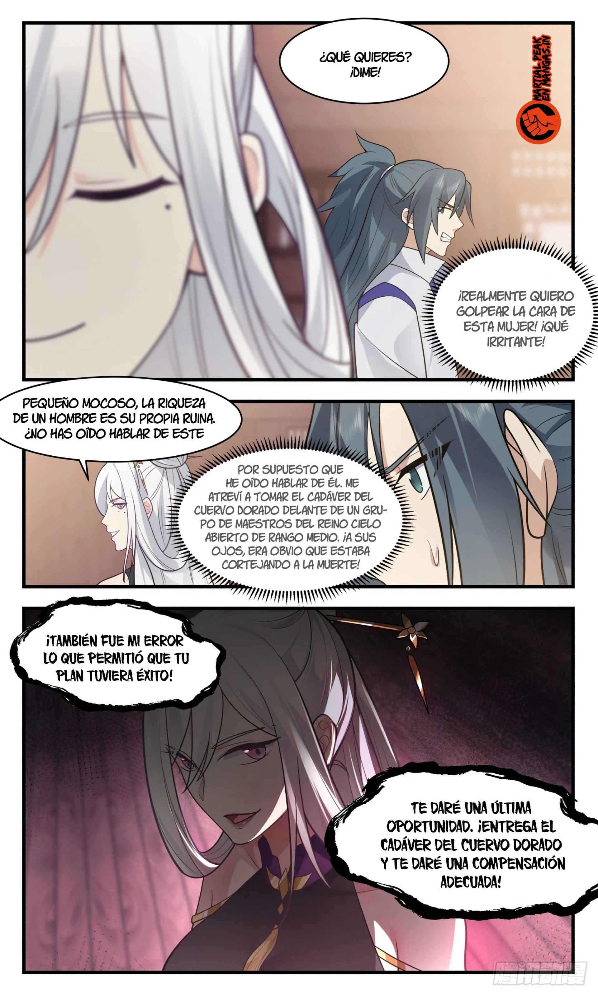 La Cumbre del Arte Marcial — Capítulo 2613 — 8