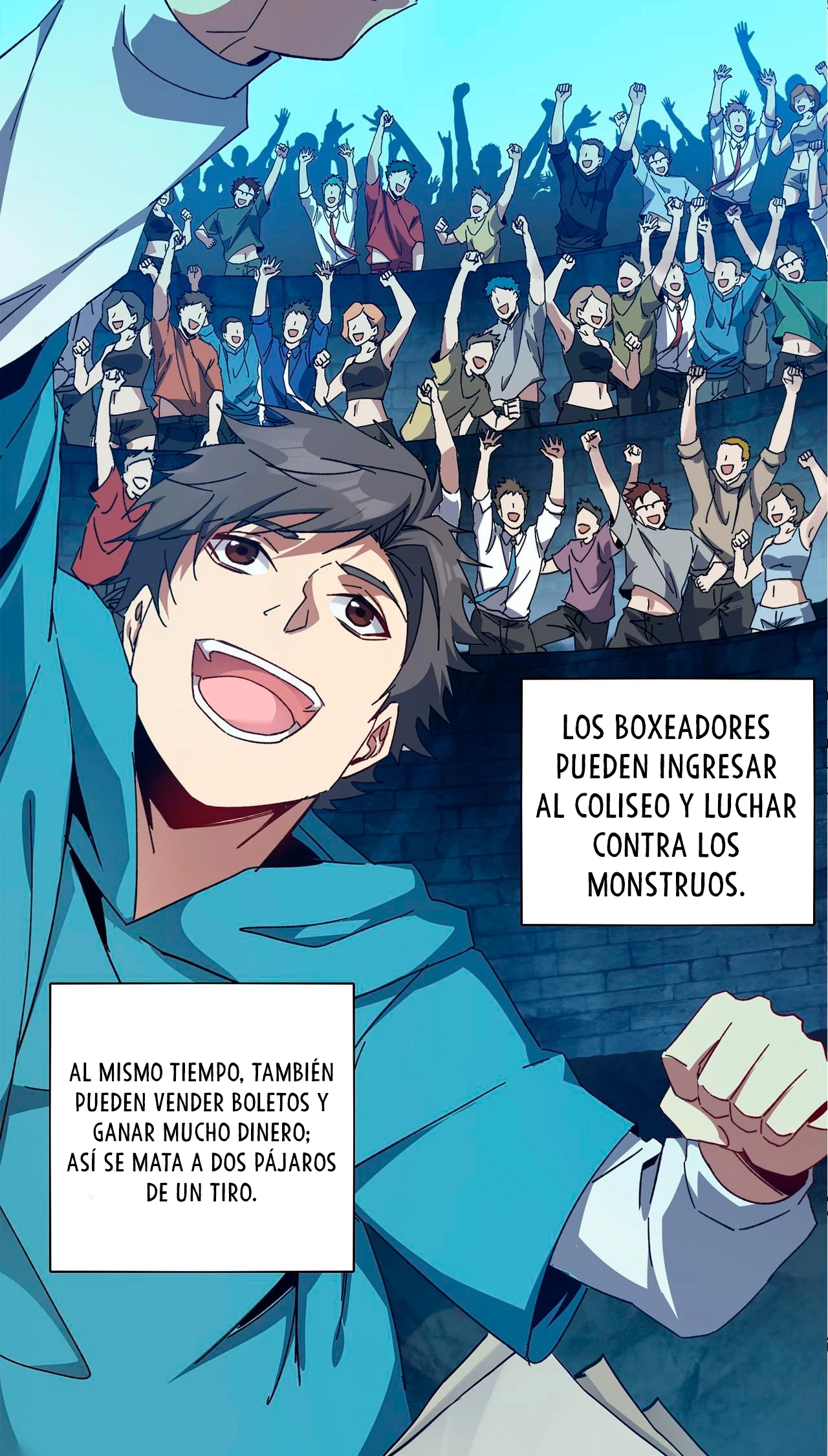 Un puño para destruir otro mundo —   Capítulo 22 — 23