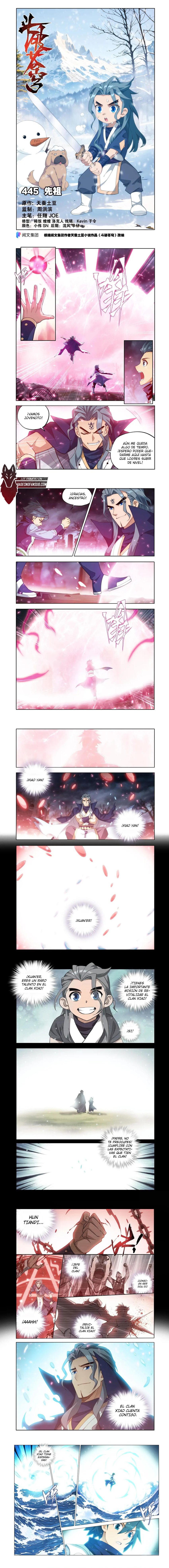 Rompiendo los Cielos en Combate — Capítulo 445 — 2