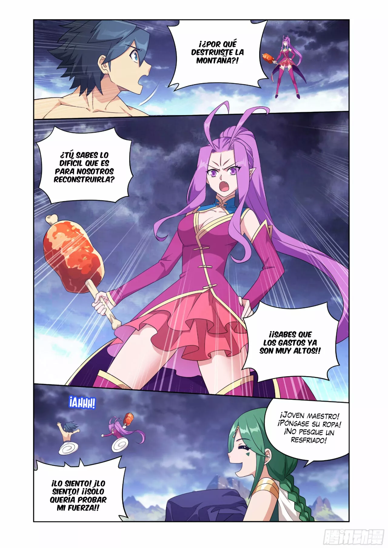 Rompiendo los Cielos en Combate — Capítulo 405 — 4