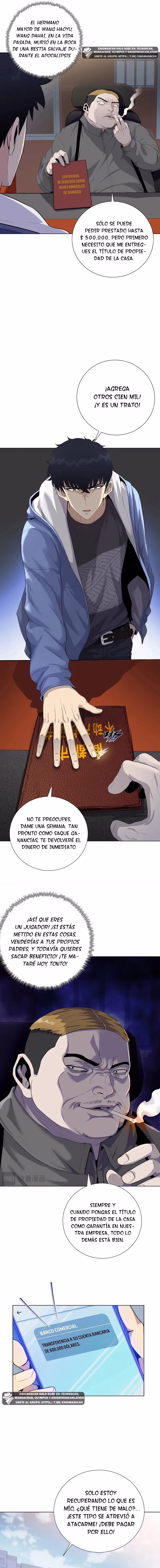Apocalipsis Despiadado: Acumular Billones de Suministros al Principio — Capítulo 3 — 6