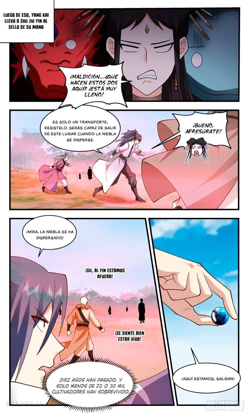 La Cumbre del Arte Marcial — Capítulo 2693 — 2