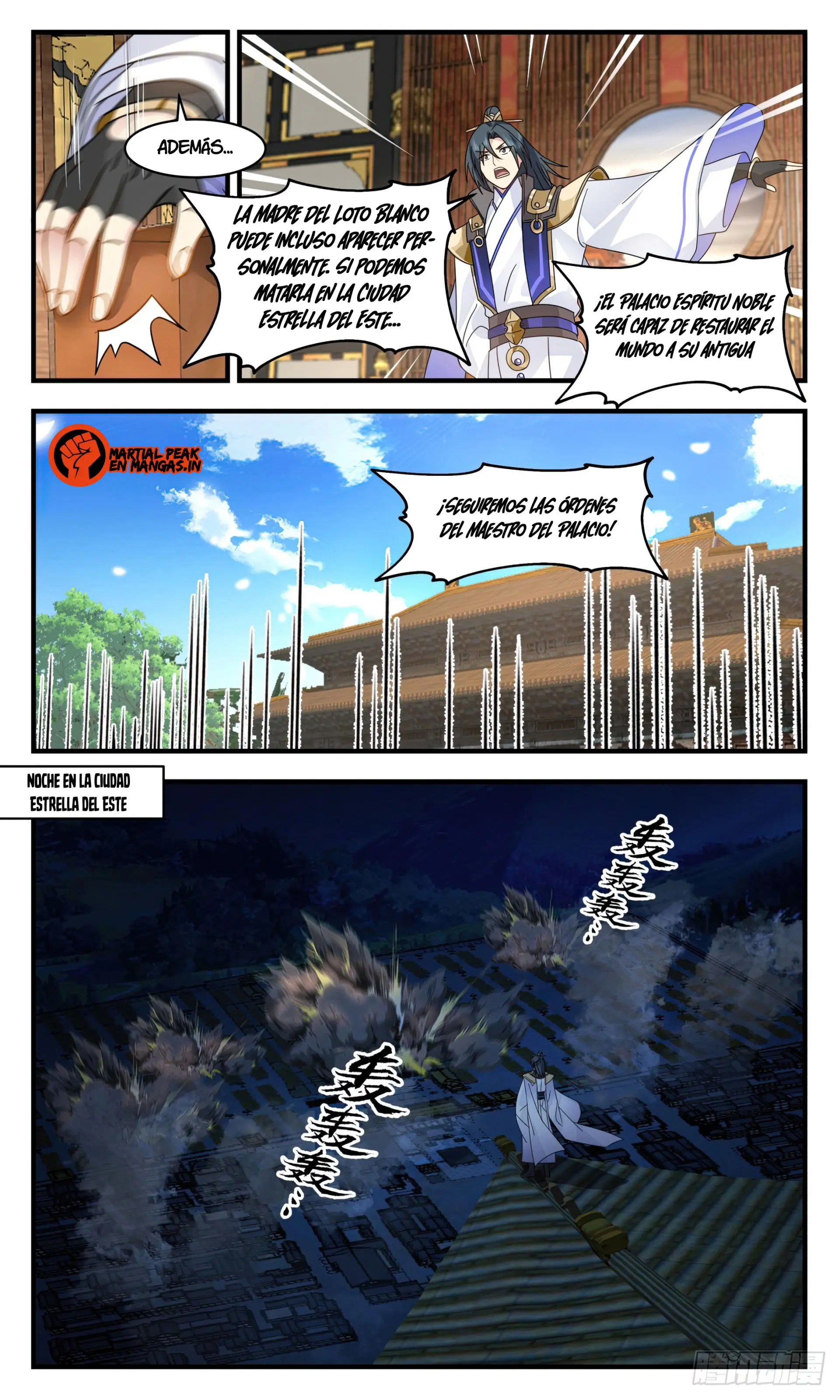 La Cumbre del Arte Marcial — Capítulo 2991 — 9