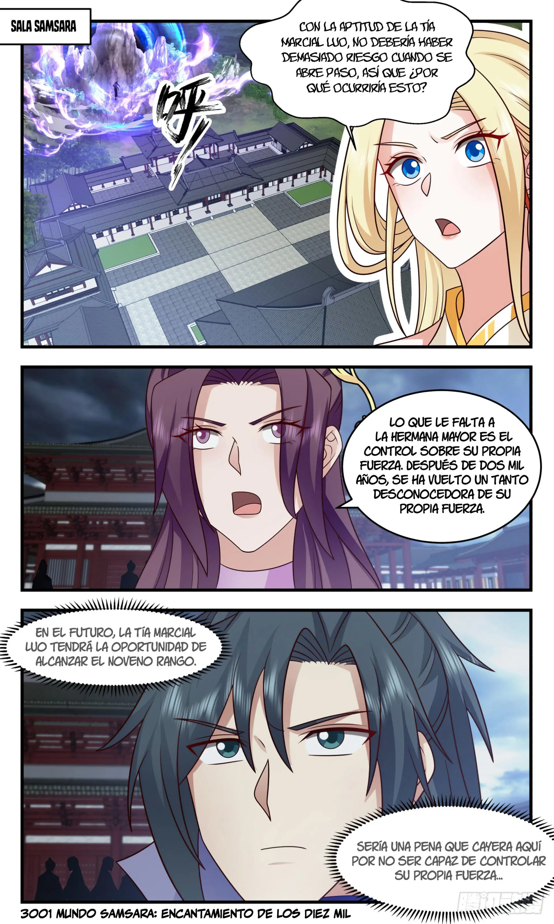 La Cumbre del Arte Marcial — Capítulo 3001 — 2