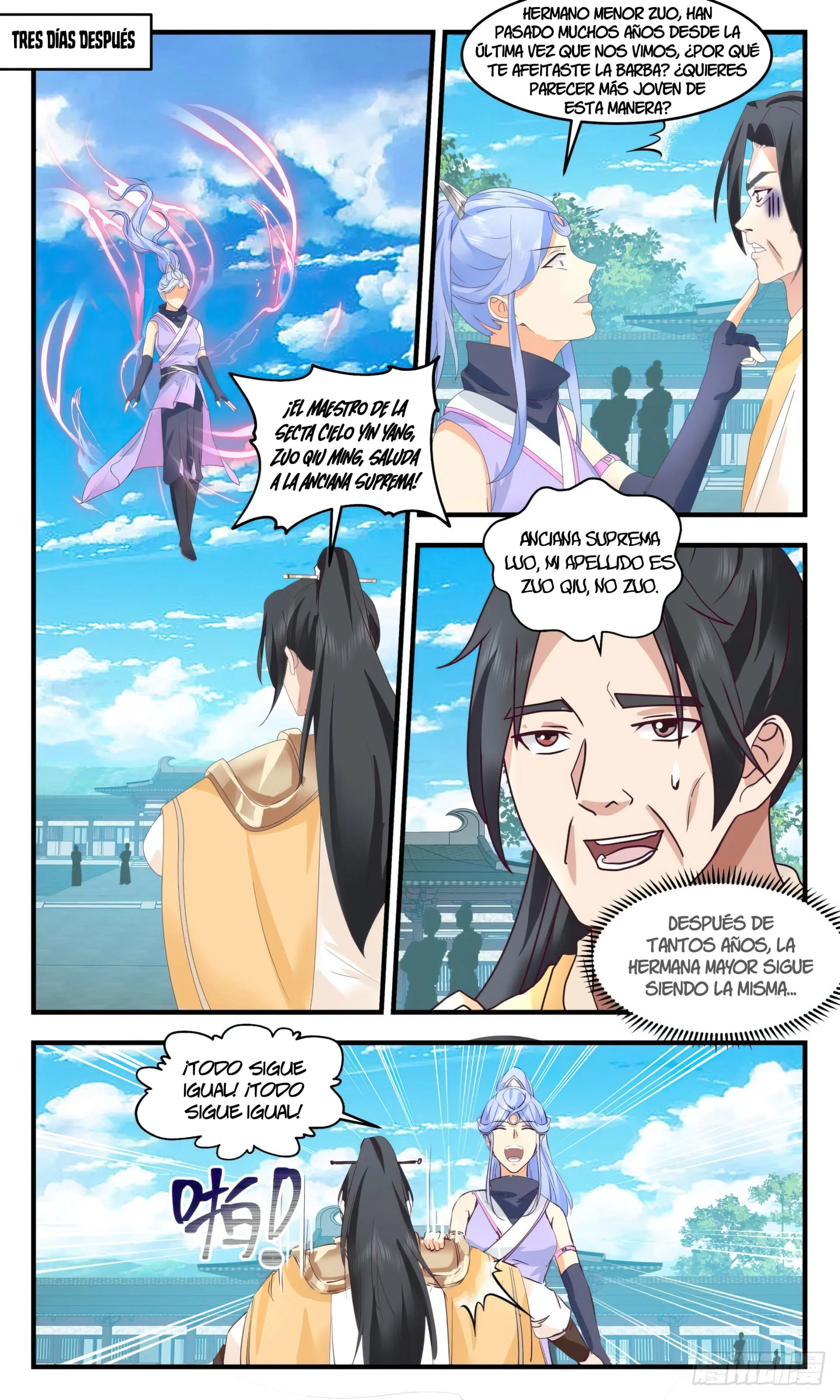 La Cumbre del Arte Marcial — Capítulo 3001 — 7