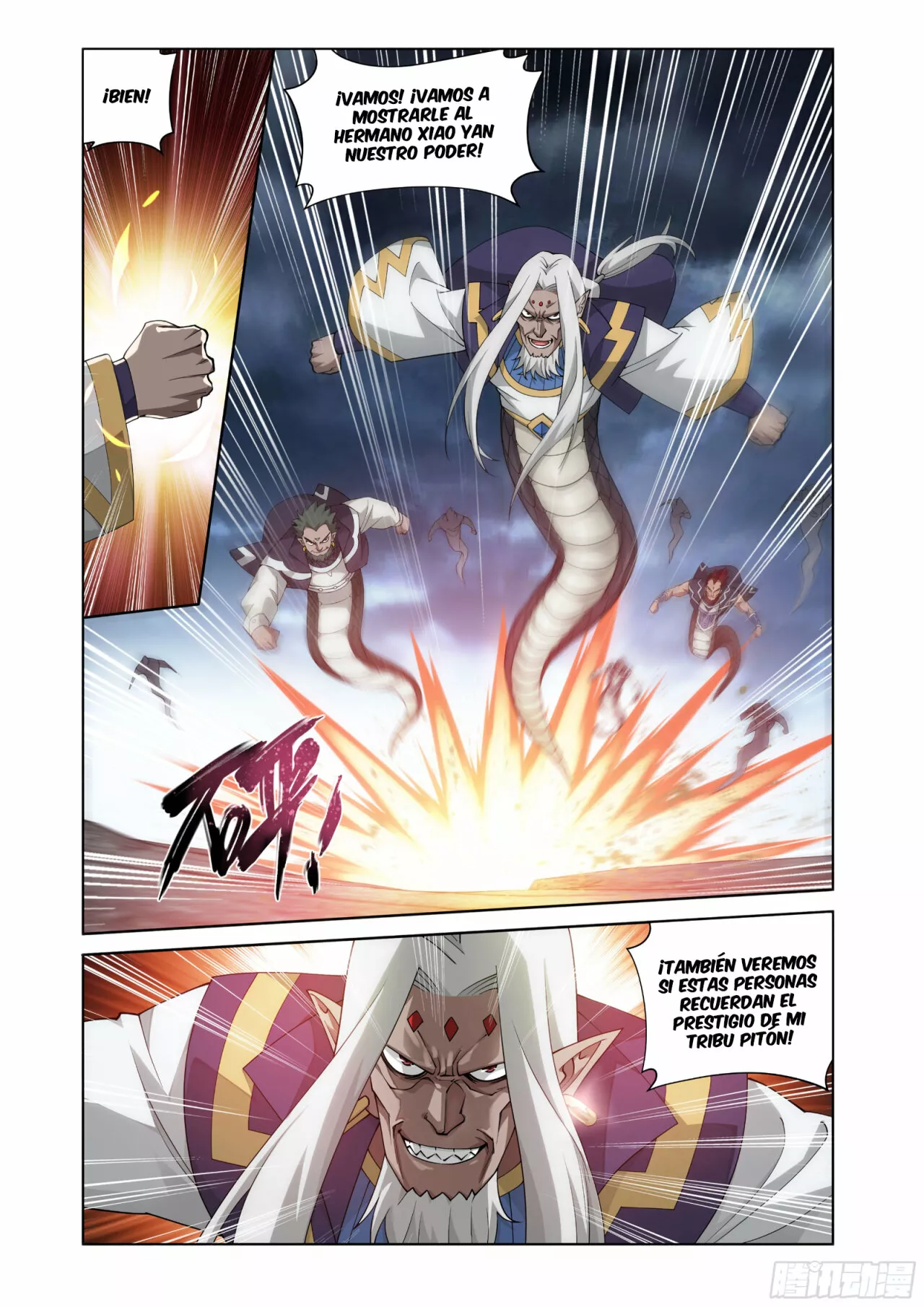 Rompiendo los Cielos en Combate — Capítulo 395 — 9