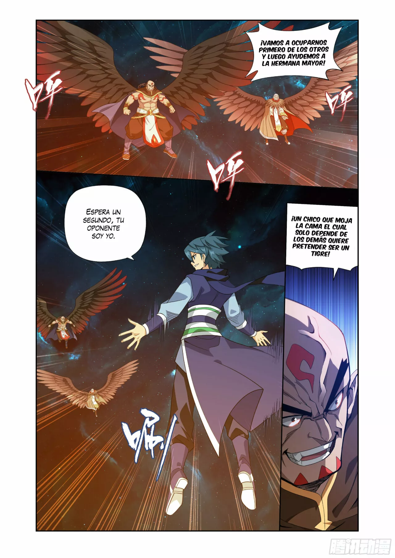 Rompiendo los Cielos en Combate — Capítulo 395 — 22