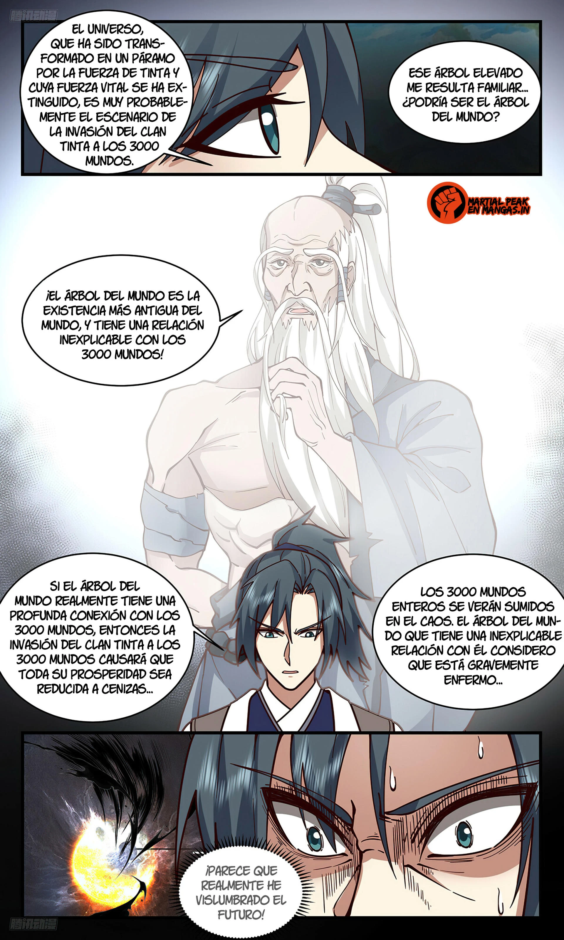La Cumbre del Arte Marcial — Capítulo 3291 — 5
