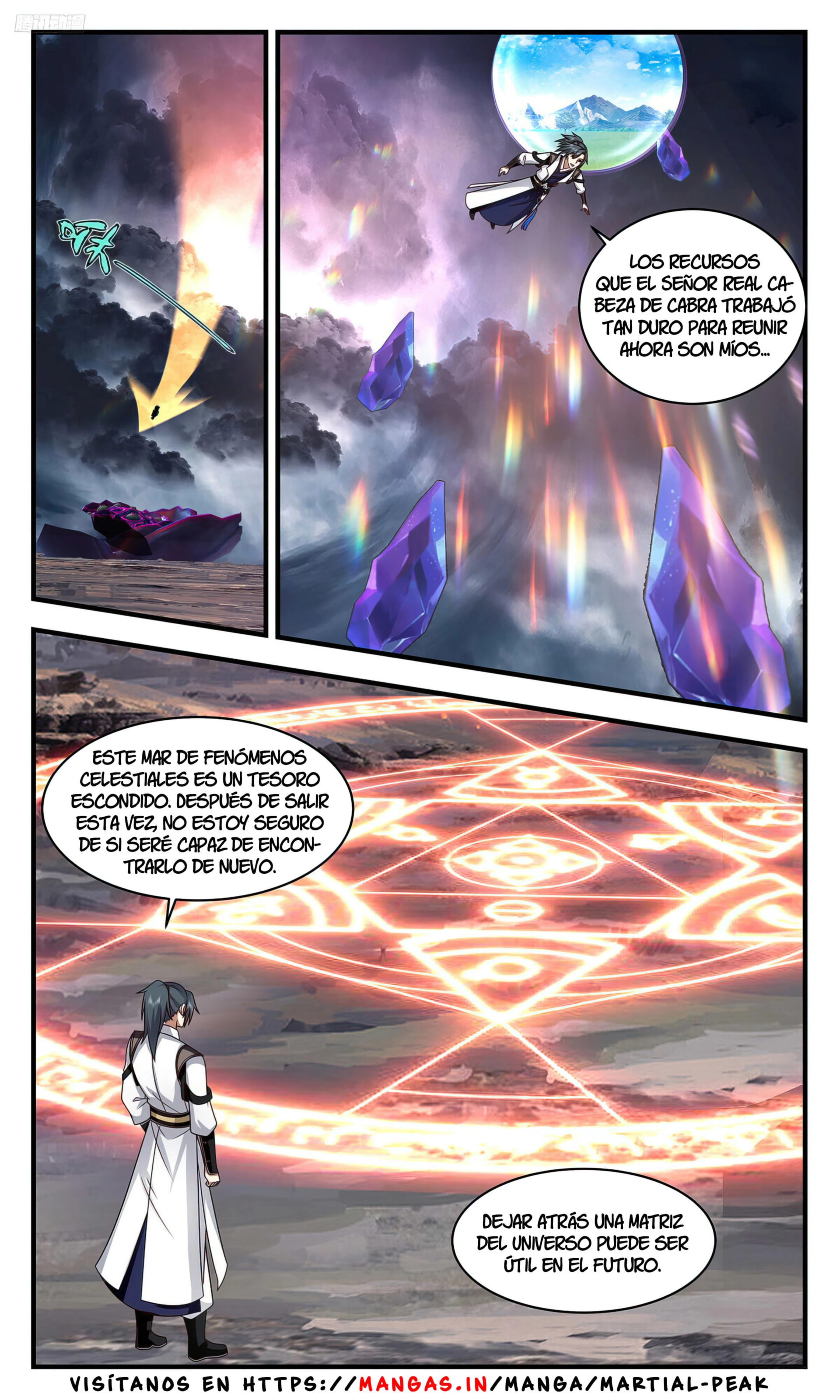 La Cumbre del Arte Marcial — Capítulo 3291 — 7
