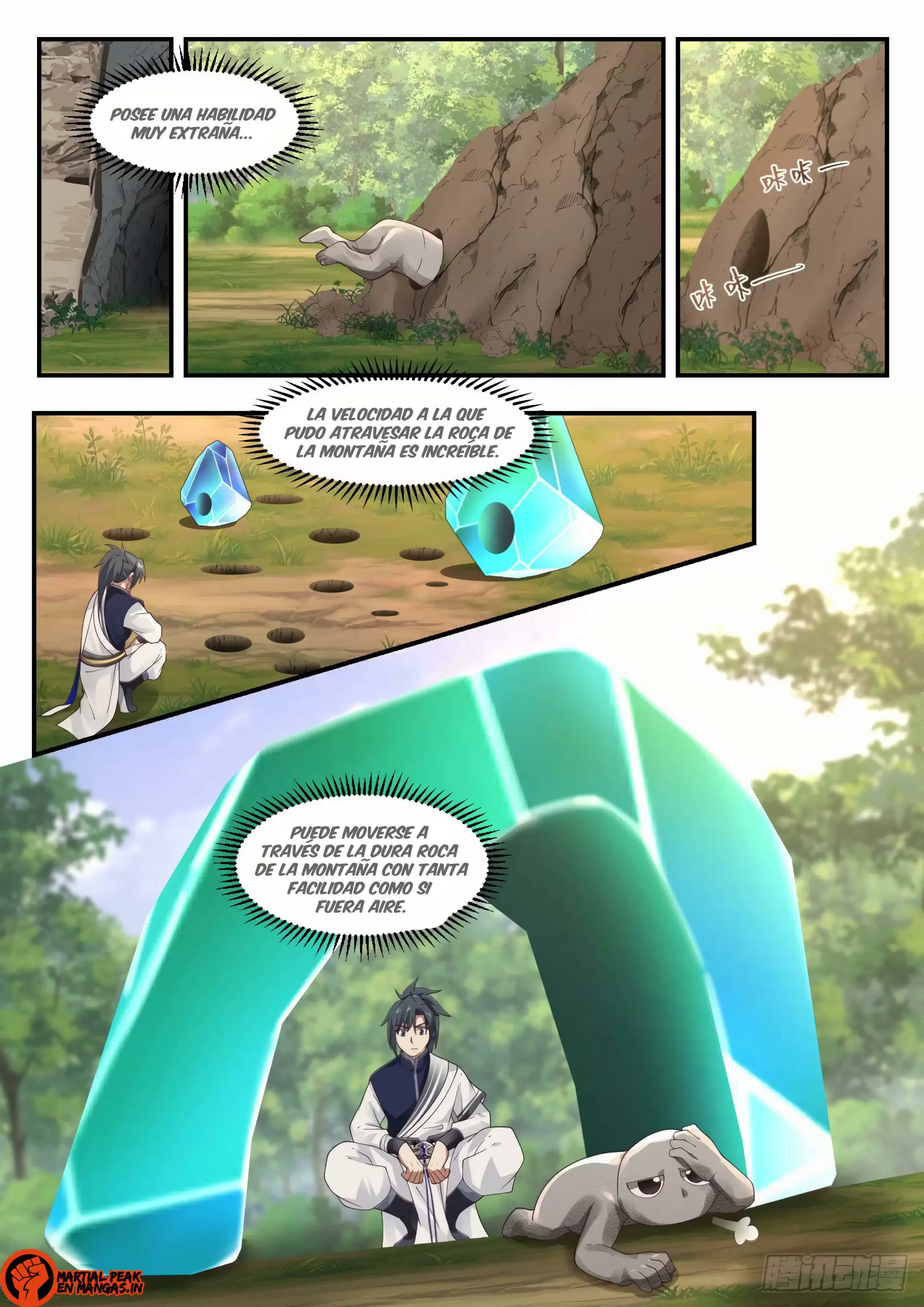 La Cumbre del Arte Marcial — Capítulo 1006  — ¡Marioneta de piedra! — 8