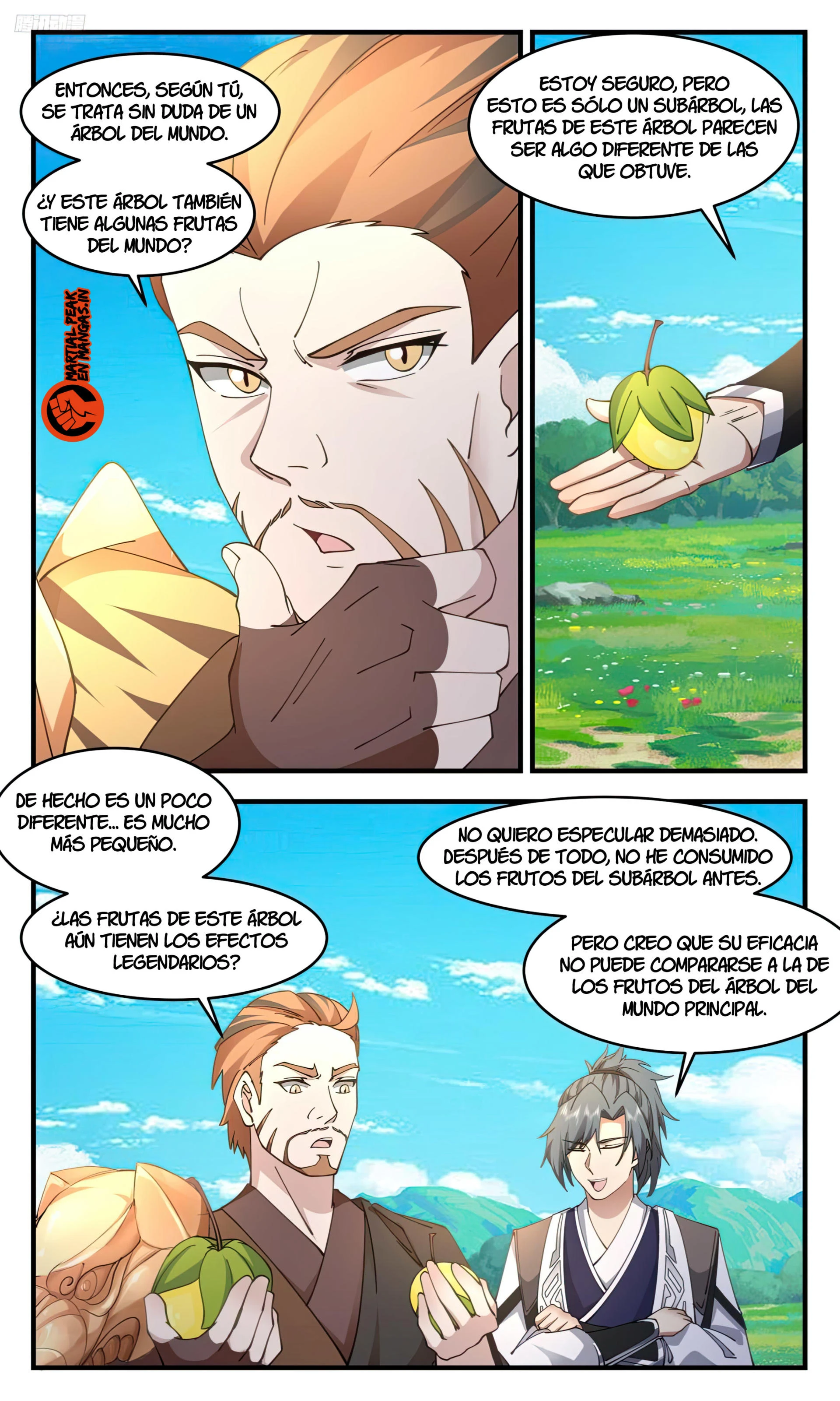 La Cumbre del Arte Marcial — Capítulo 3096 — 6