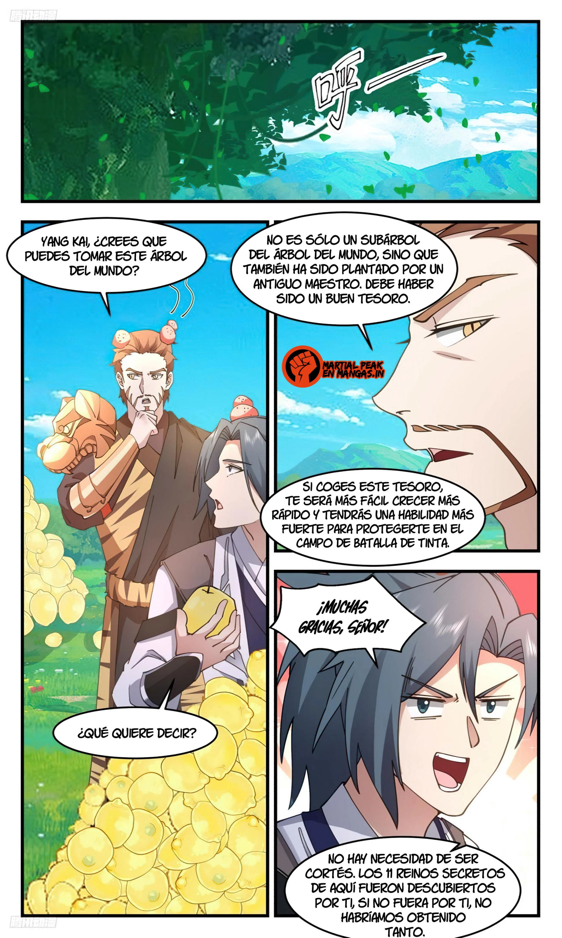 La Cumbre del Arte Marcial — Capítulo 3096 — 8