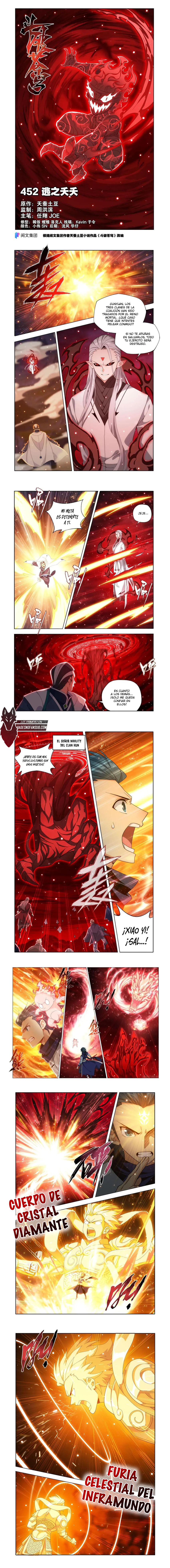 Rompiendo los Cielos en Combate — Capítulo 452 — 2