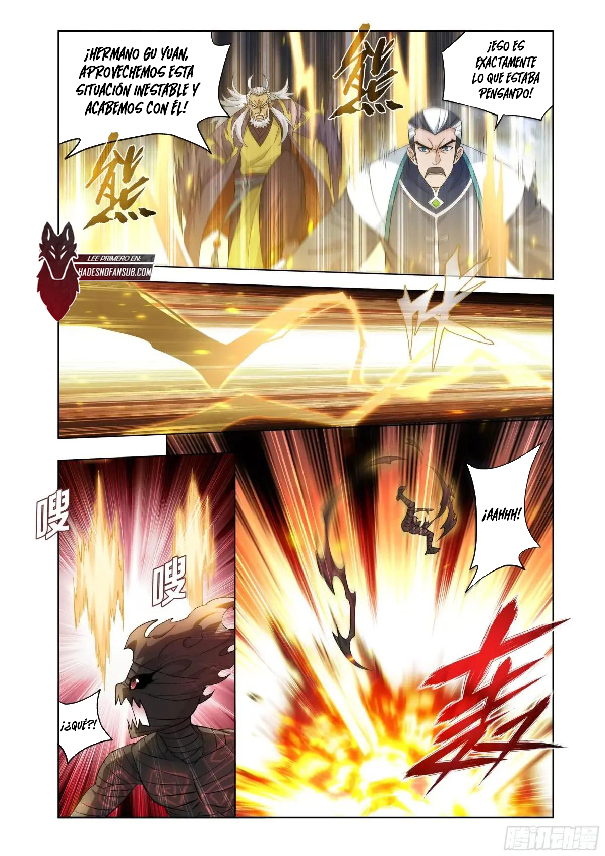 Rompiendo los Cielos en Combate — Capítulo 465 — 8