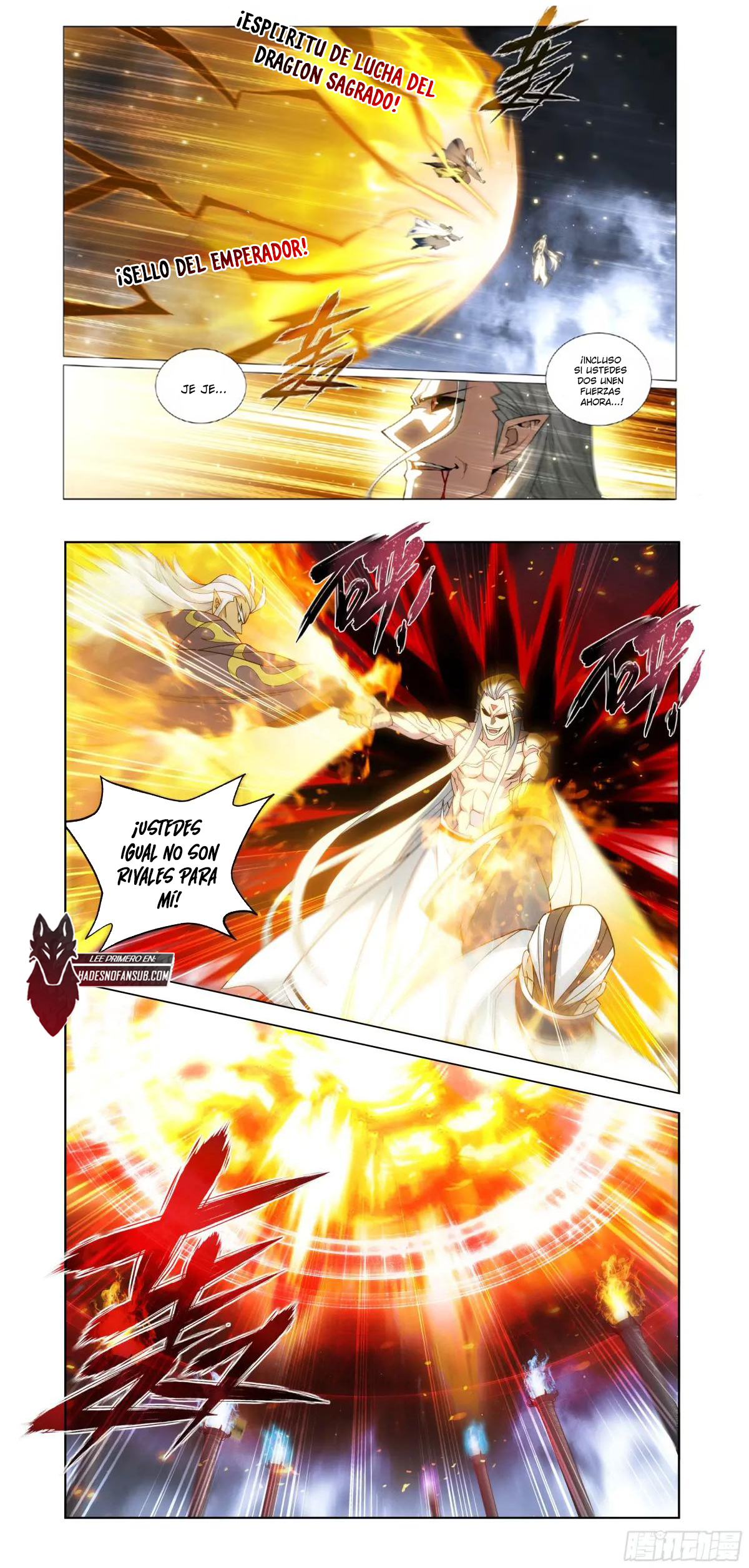 Rompiendo los Cielos en Combate — Capítulo 465 — 10