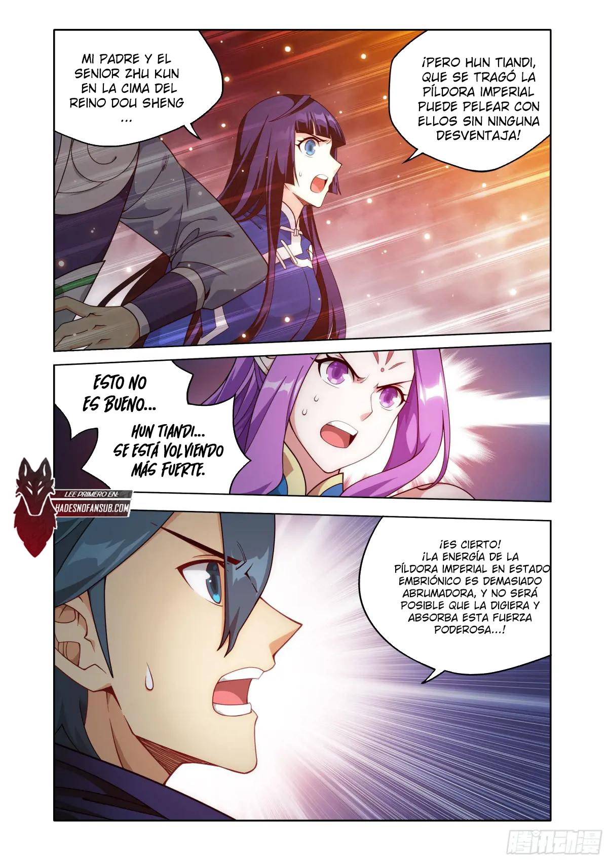 Rompiendo los Cielos en Combate — Capítulo 465 — 11