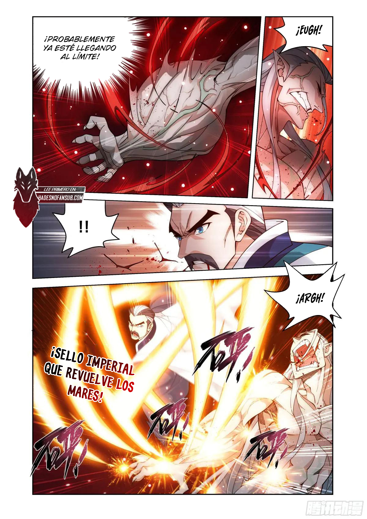 Rompiendo los Cielos en Combate — Capítulo 465 — 12