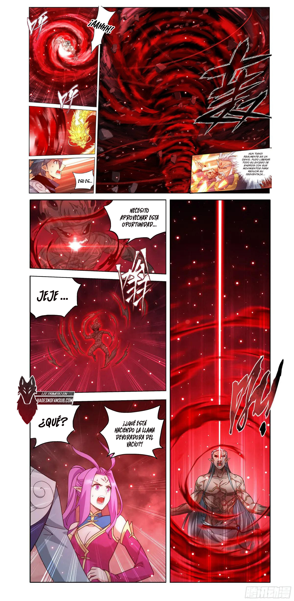 Rompiendo los Cielos en Combate — Capítulo 465 — 14