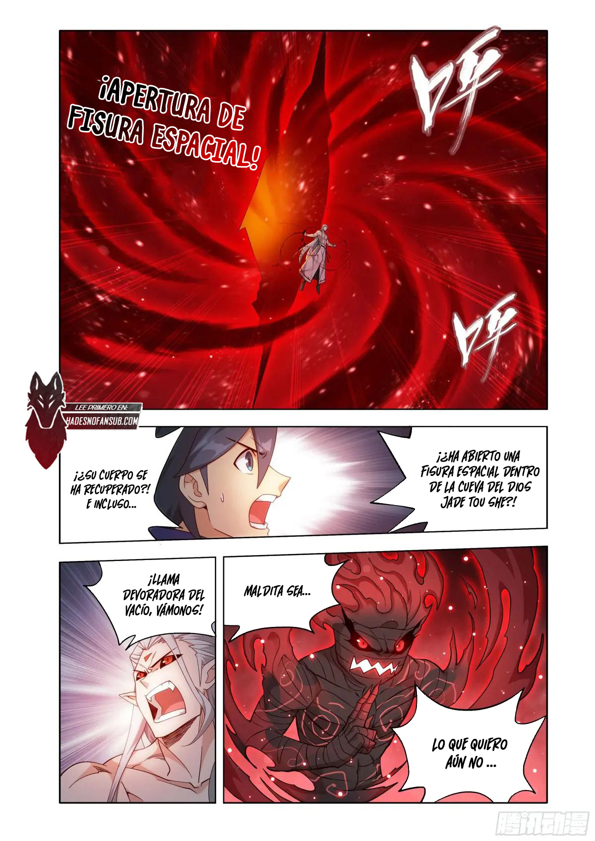 Rompiendo los Cielos en Combate — Capítulo 465 — 15