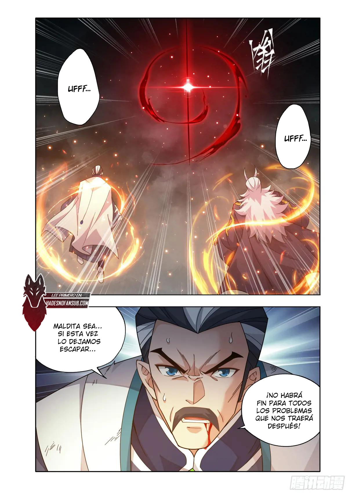 Rompiendo los Cielos en Combate — Capítulo 465 — 19