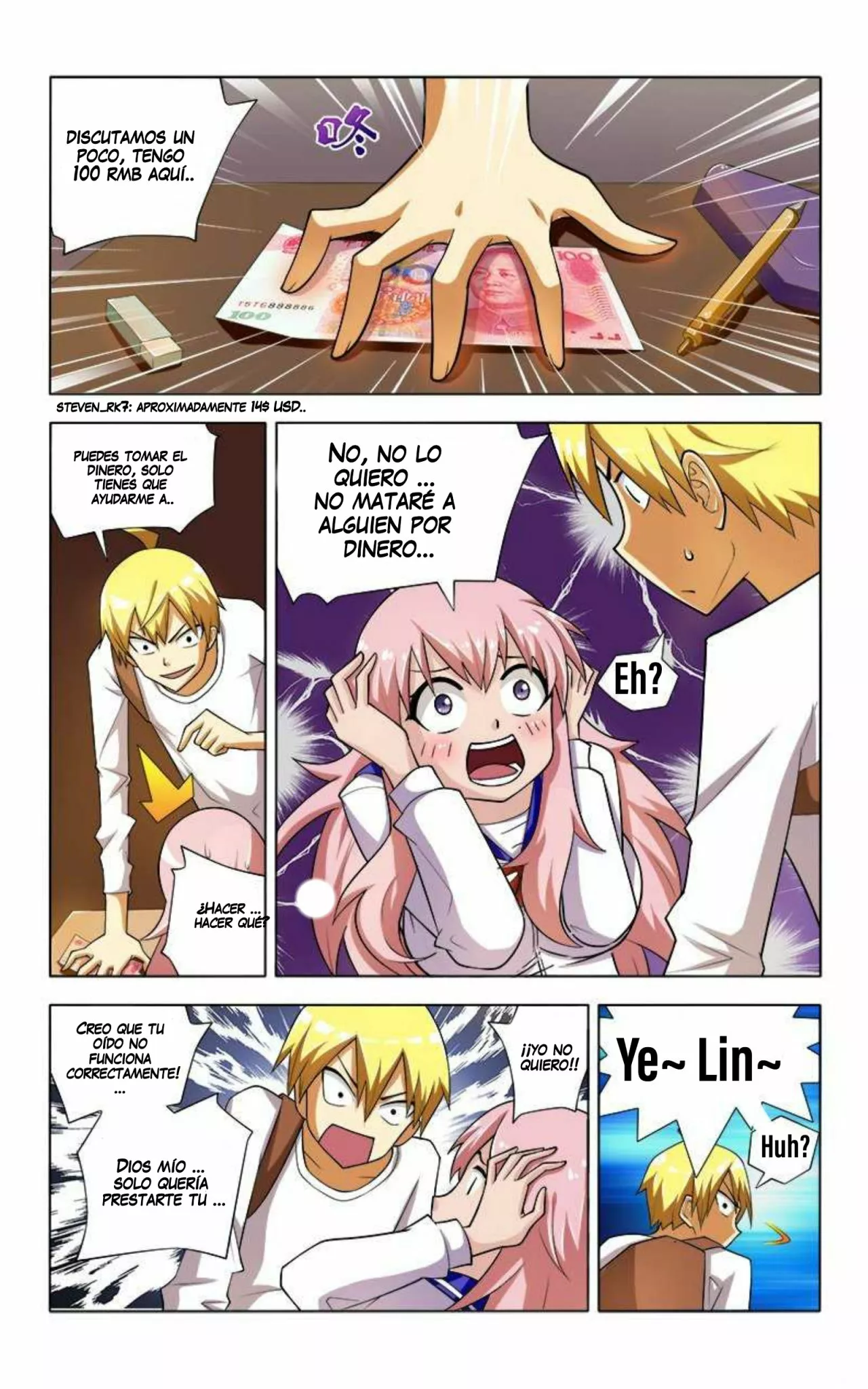 No voy a ser acosado por una chica — Capítulo 5 — 6