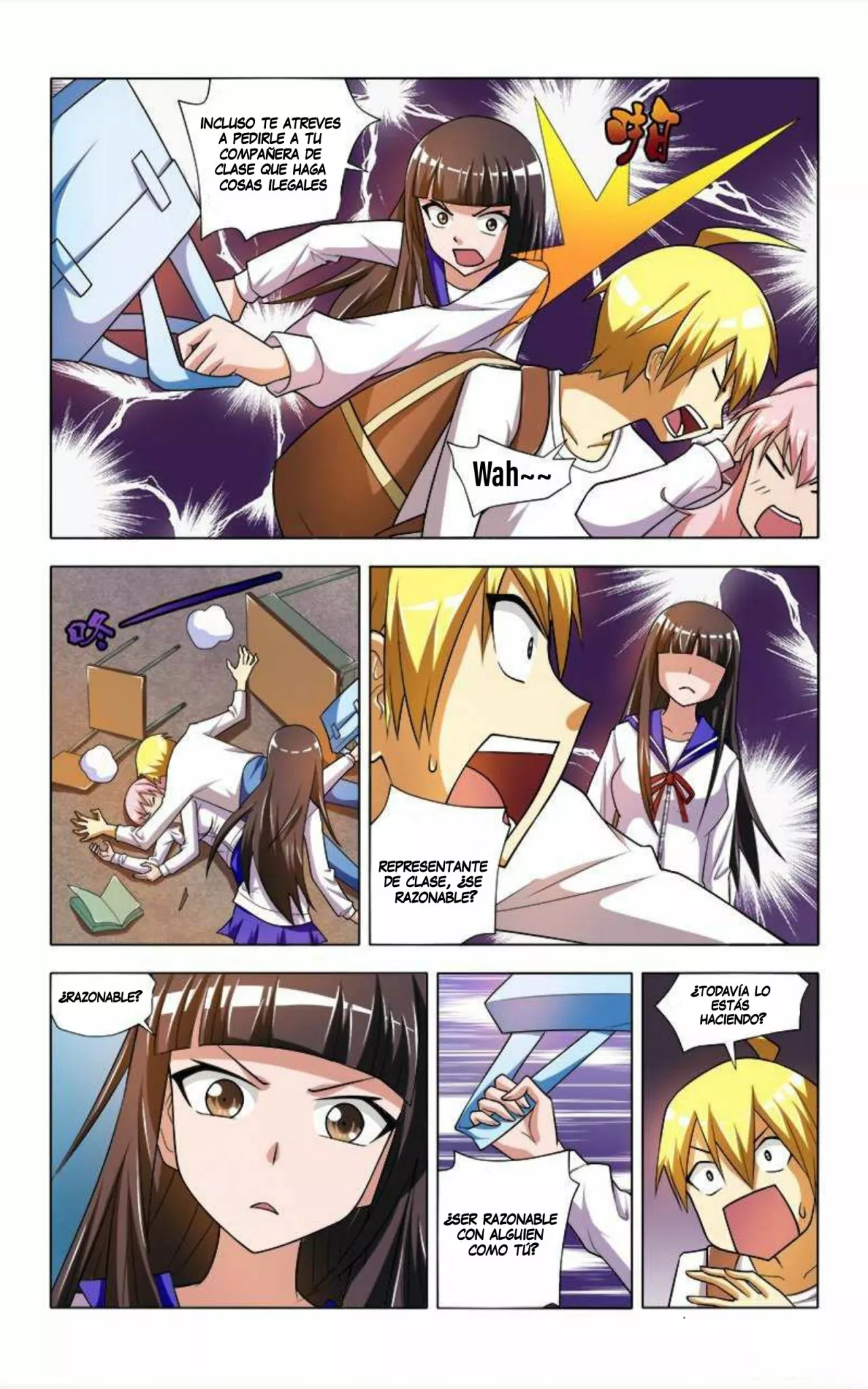 No voy a ser acosado por una chica — Capítulo 5 — 7