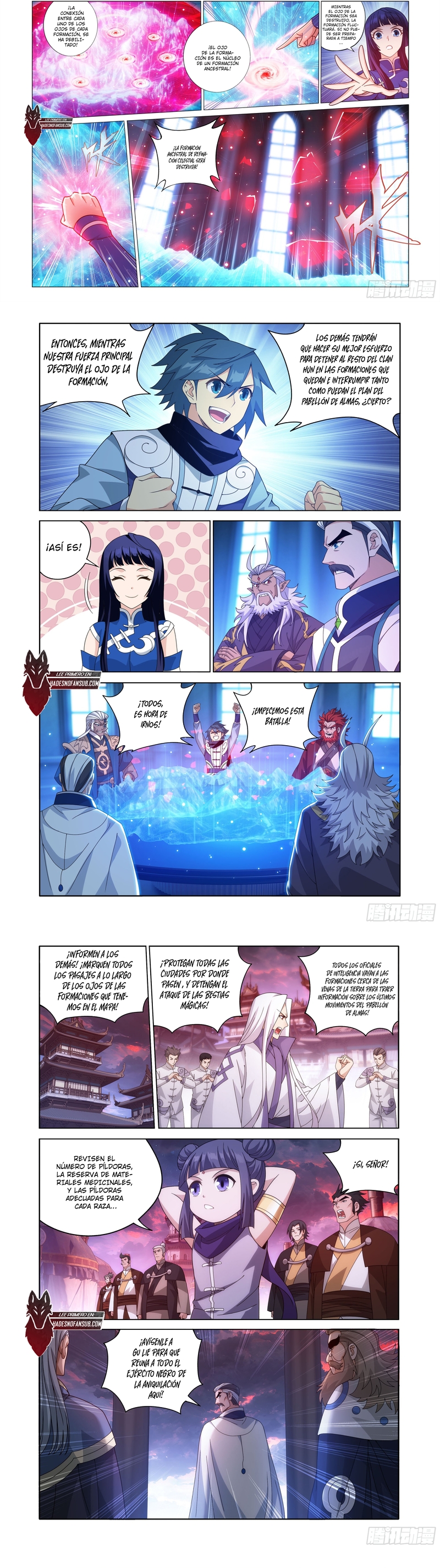Rompiendo los Cielos en Combate — Capítulo 472 — 4