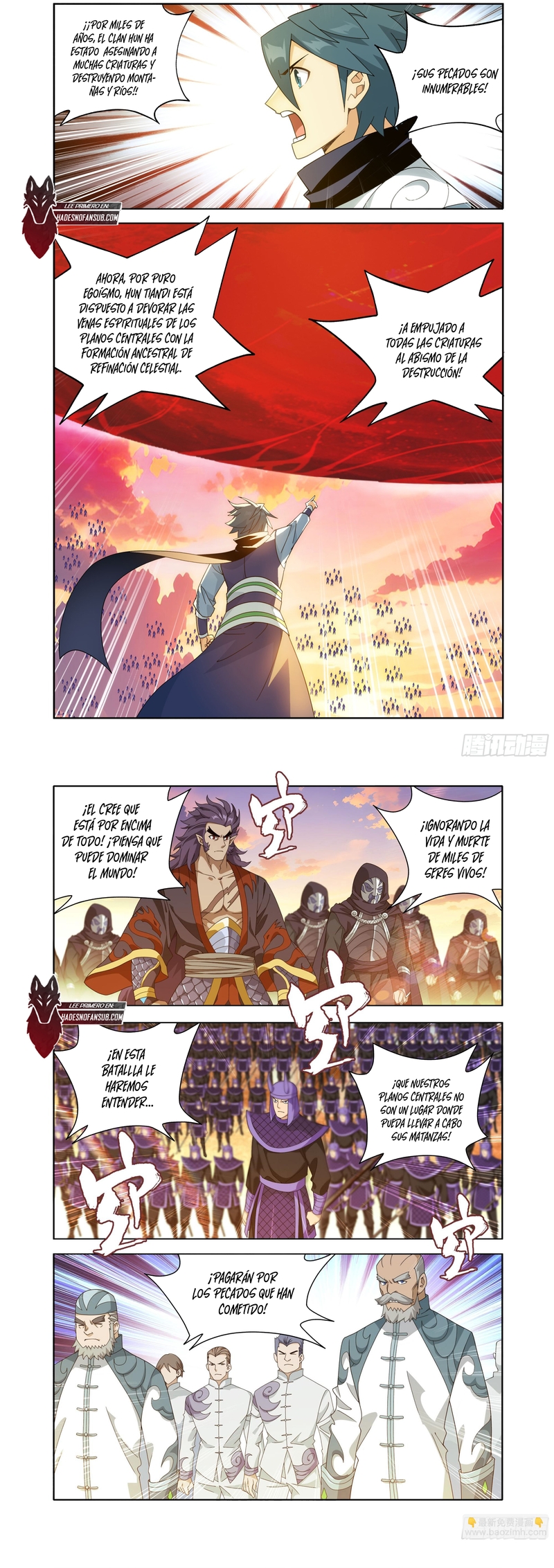 Rompiendo los Cielos en Combate — Capítulo 472 — 7