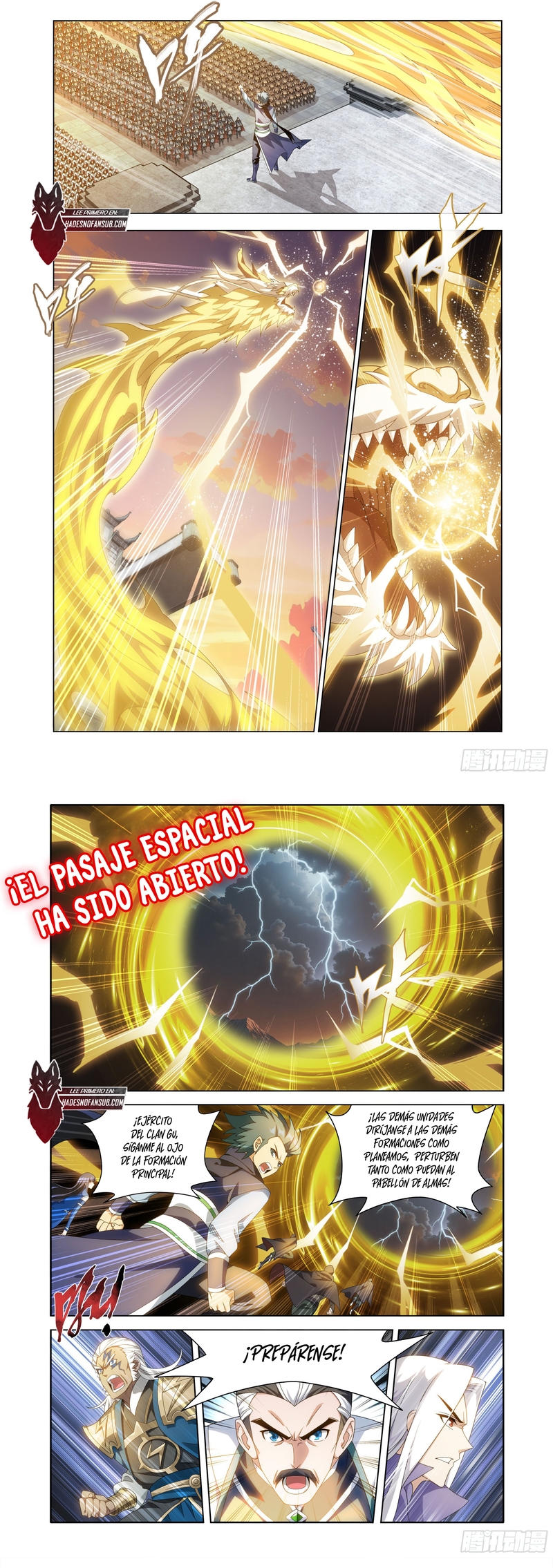 Rompiendo los Cielos en Combate — Capítulo 472 — 9