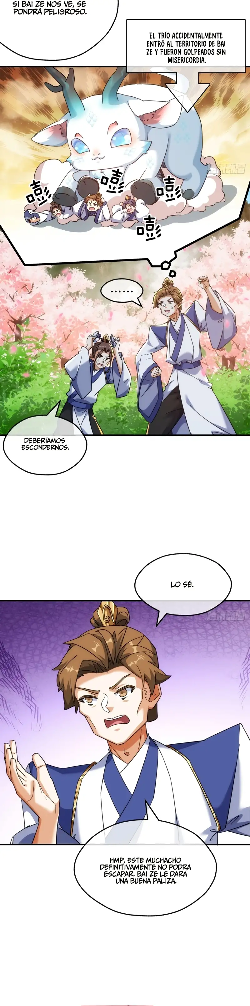 ¡Por favor mata al demonio! ¡Joven maestro! —  Capítulo 48 — 3