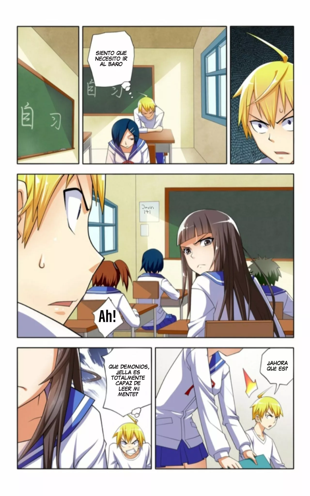 No voy a ser acosado por una chica — Capítulo 4 — 6