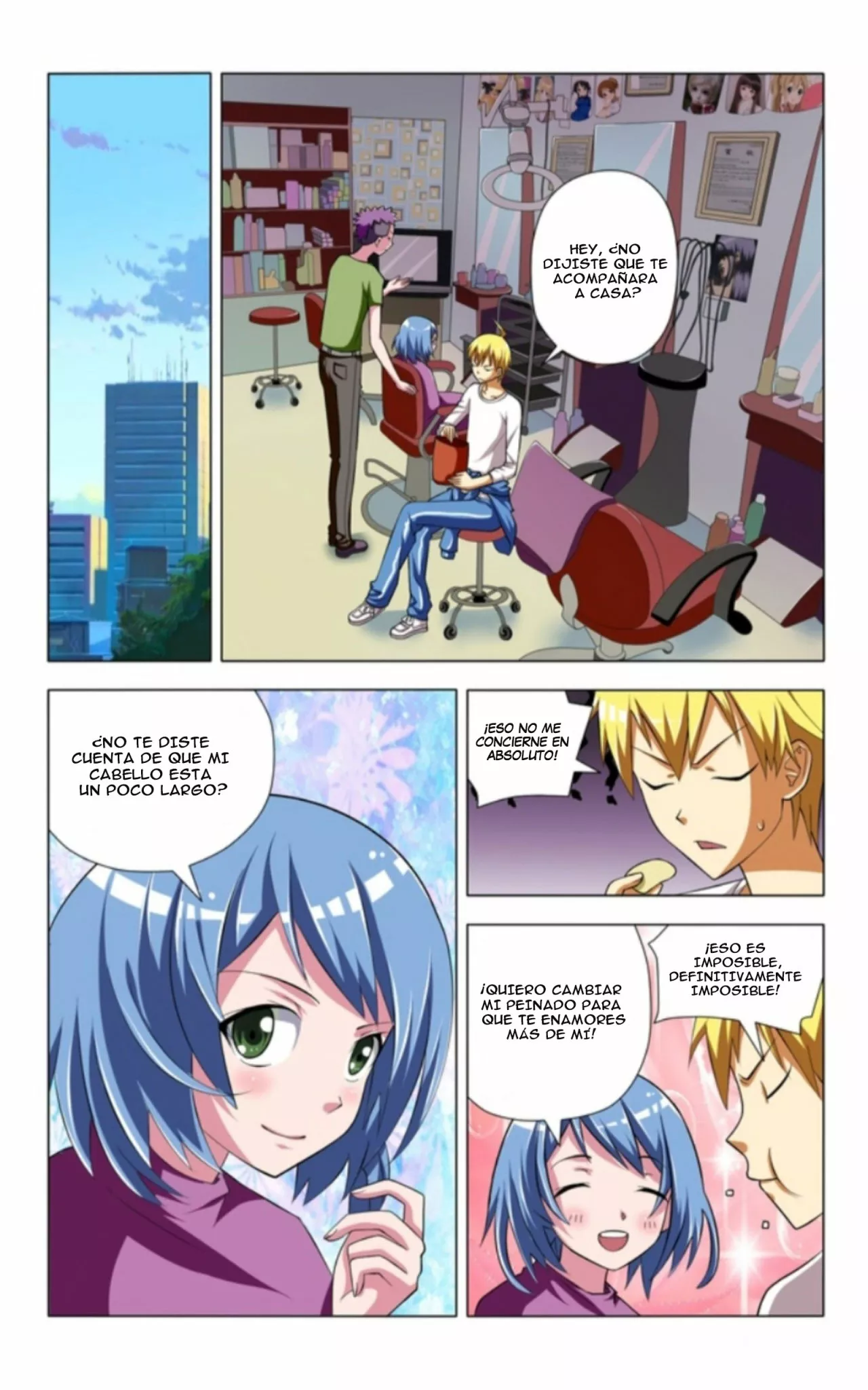 No voy a ser acosado por una chica — Capítulo 4 — 13