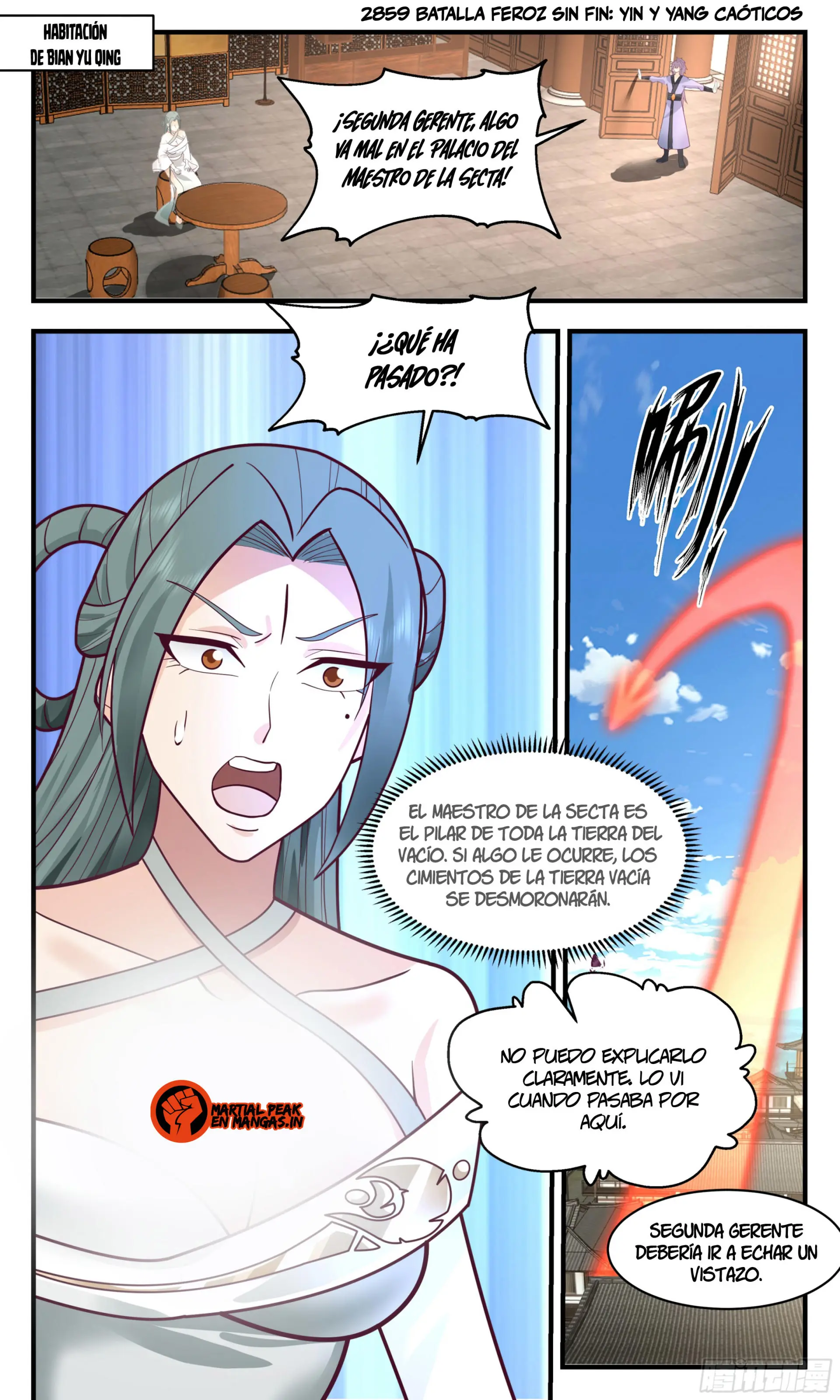 La Cumbre del Arte Marcial — Capítulo 2859 — 2