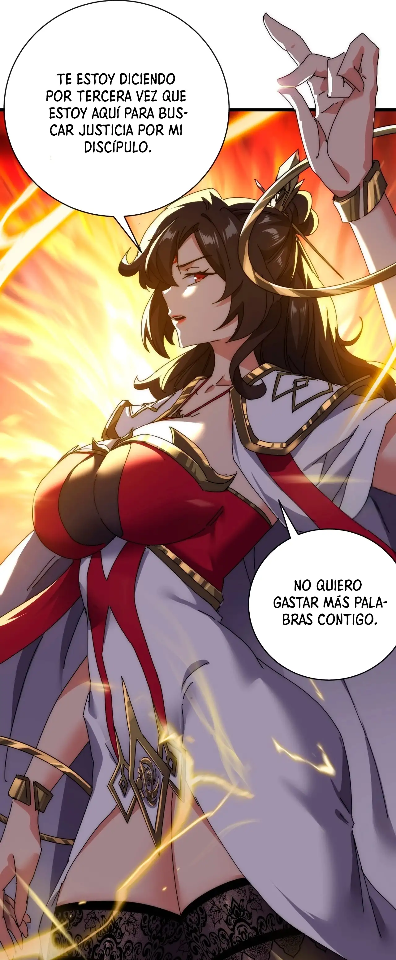 ¡Por favor mata al demonio! ¡Joven maestro! —  Capítulo 70 — 22