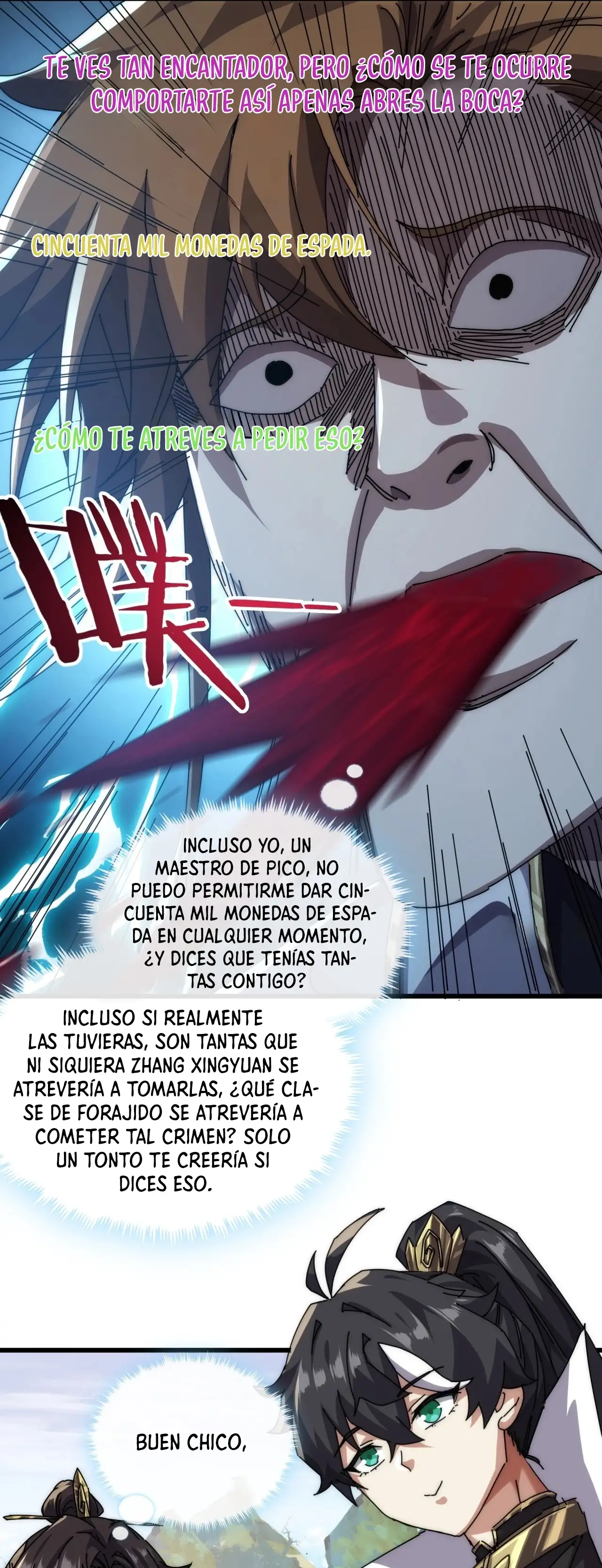 ¡Por favor mata al demonio! ¡Joven maestro! —  Capítulo 70 — 27